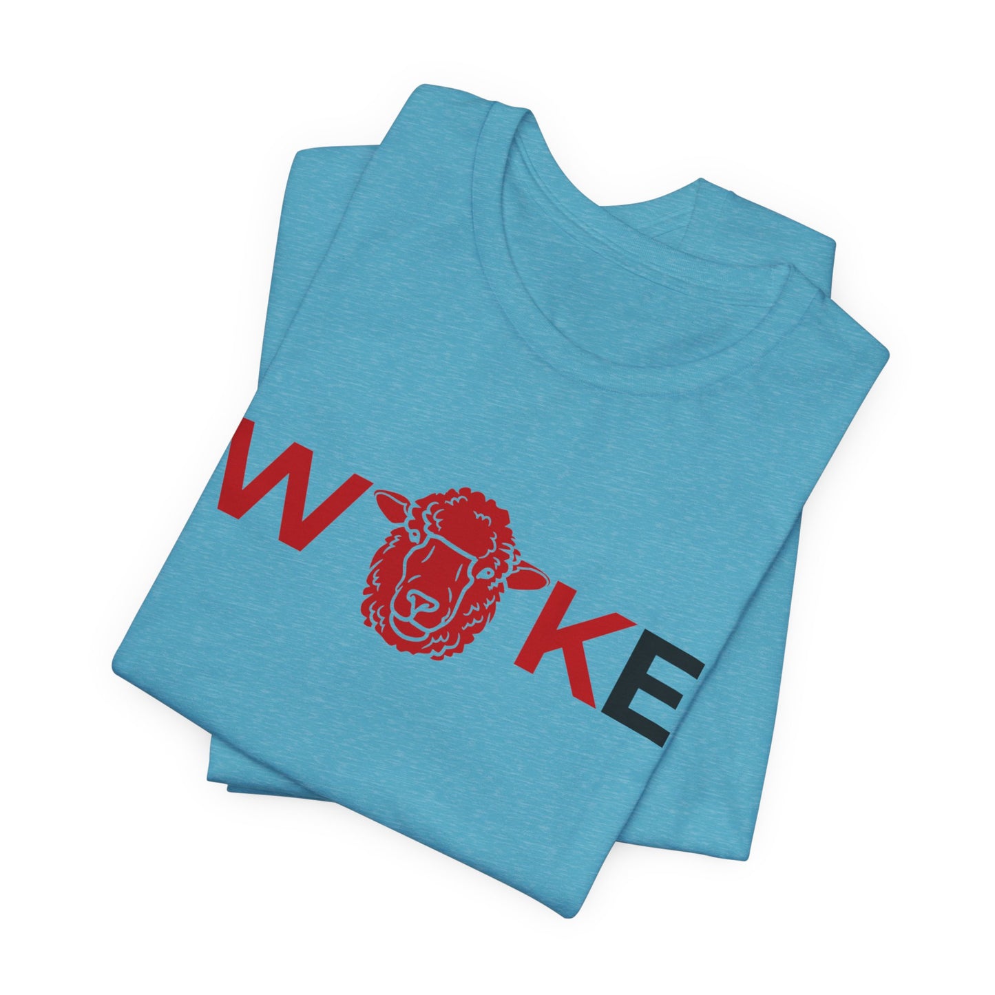 Woke Lion Unisex Tee, Empowerment Shirt, Casual Wear, Gift for Activists, Statement Clothing, Trendy Graphic Tee
