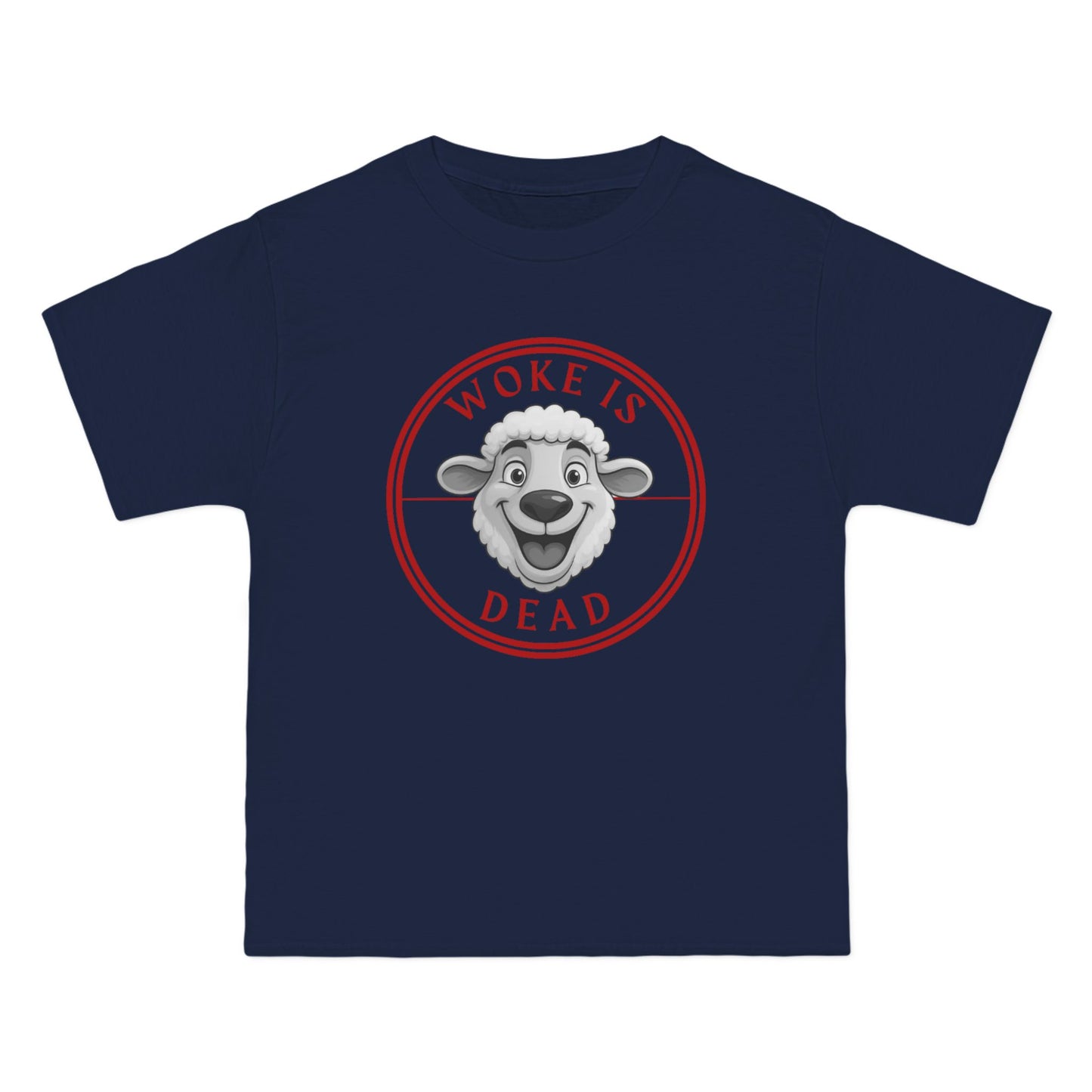 Woke Is Dead Short-Sleeve T-Shirt, Statement Tee, Casual Wear, Gift for Friends, Trendy Outfit, Humorous Shirt