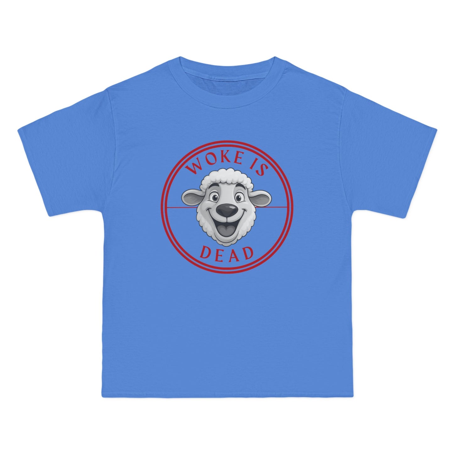 Woke Is Dead Short-Sleeve T-Shirt, Statement Tee, Casual Wear, Gift for Friends, Trendy Outfit, Humorous Shirt