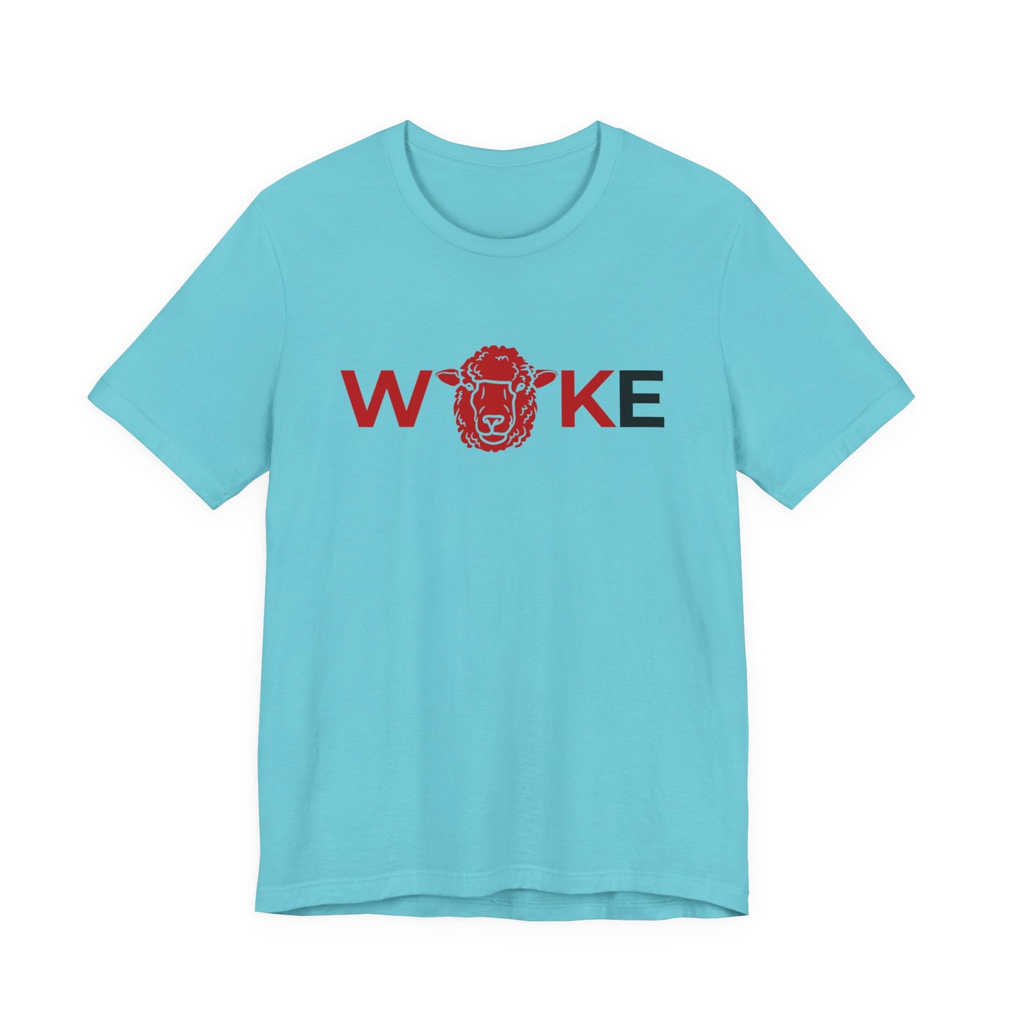 Woke Lion Unisex Tee, Empowerment Shirt, Casual Wear, Gift for Activists, Statement Clothing, Trendy Graphic Tee