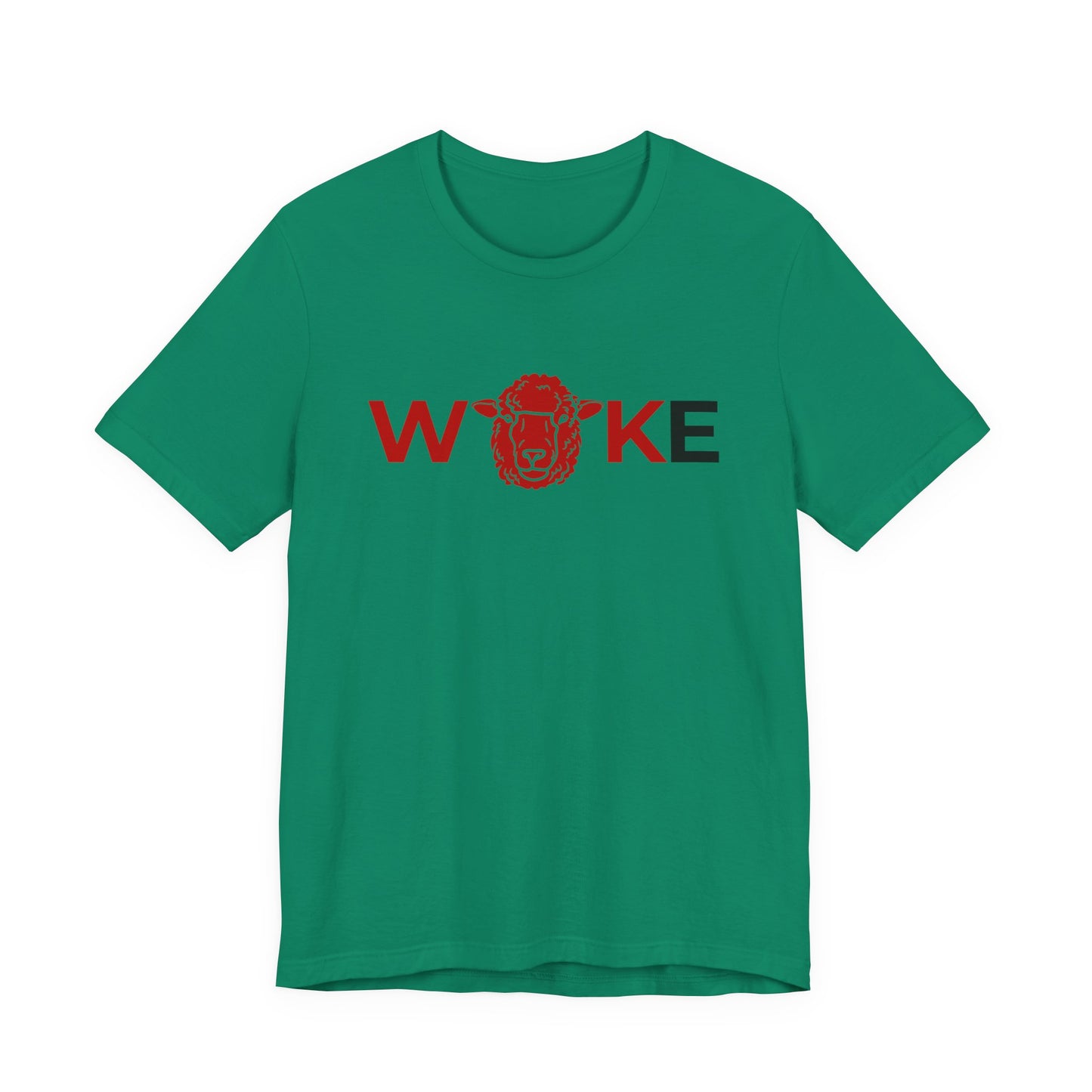 Woke Lion Unisex Tee, Empowerment Shirt, Casual Wear, Gift for Activists, Statement Clothing, Trendy Graphic Tee
