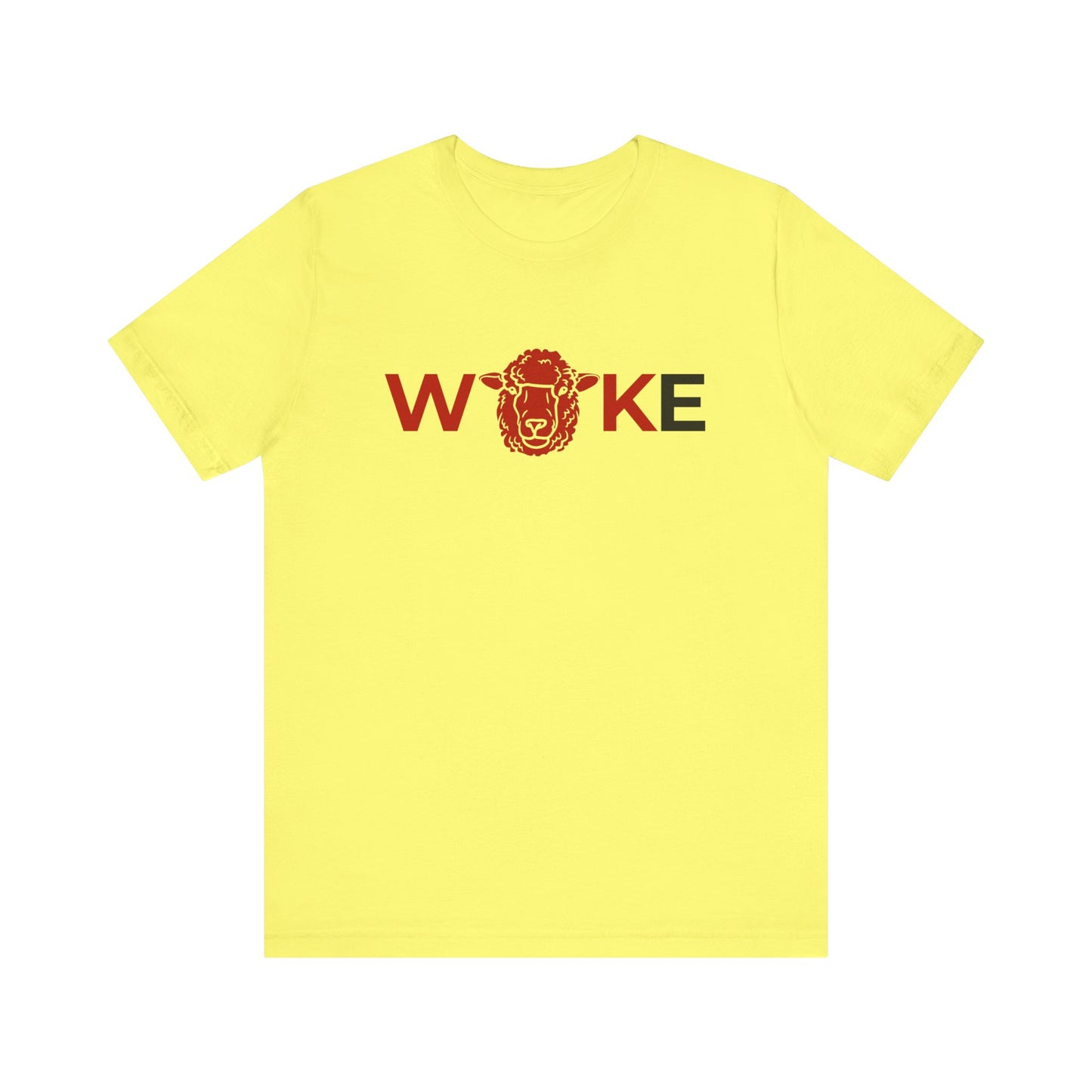 Woke Lion Unisex Tee, Empowerment Shirt, Casual Wear, Gift for Activists, Statement Clothing, Trendy Graphic Tee