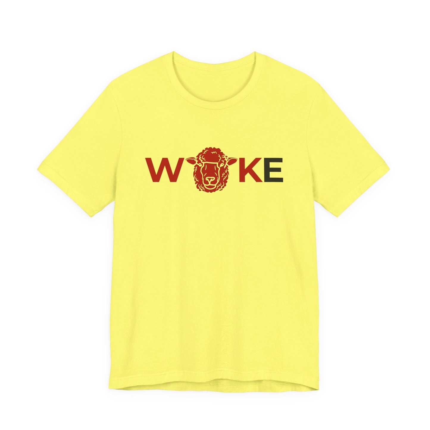 Woke Lion Unisex Tee, Empowerment Shirt, Casual Wear, Gift for Activists, Statement Clothing, Trendy Graphic Tee