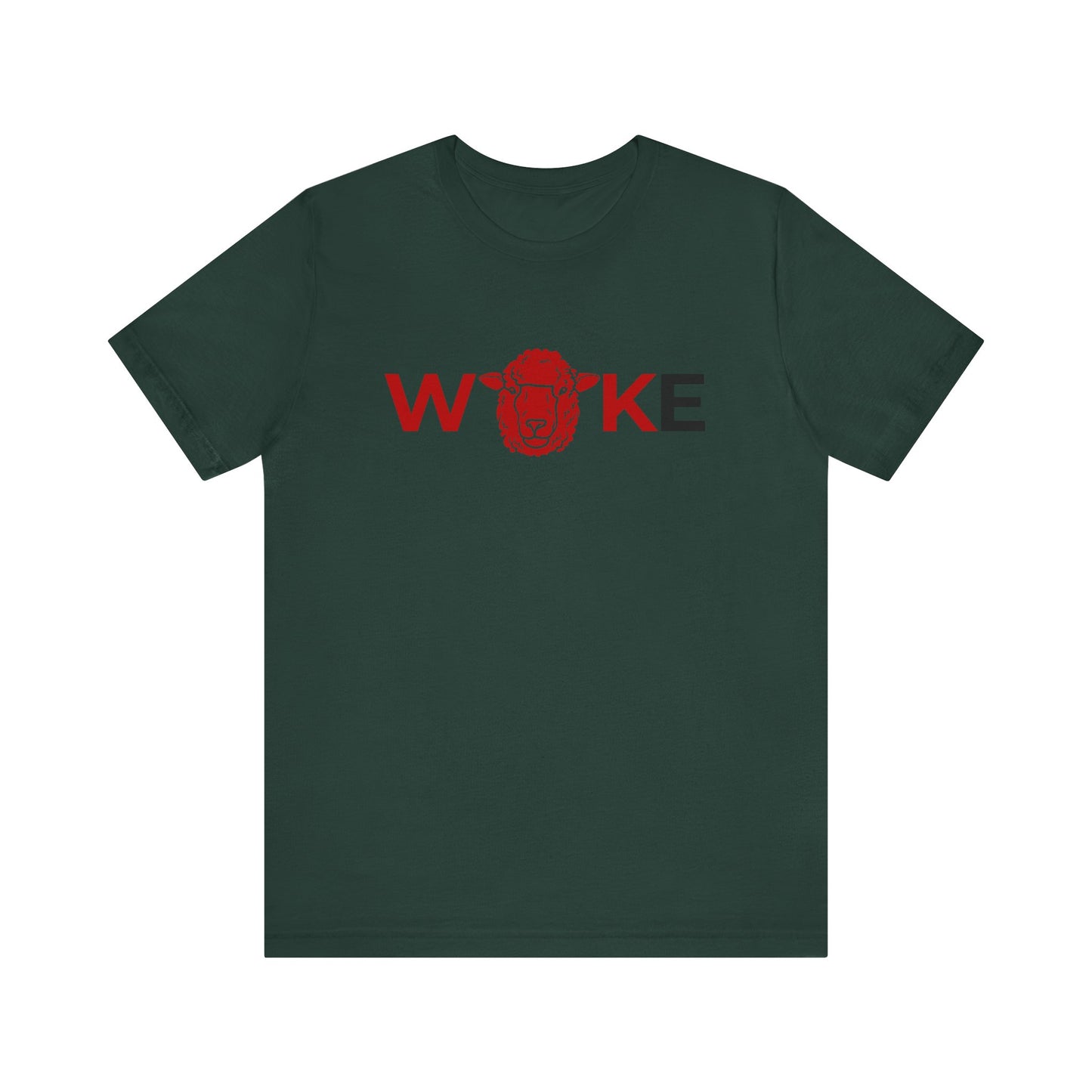 Woke Lion Unisex Tee, Empowerment Shirt, Casual Wear, Gift for Activists, Statement Clothing, Trendy Graphic Tee