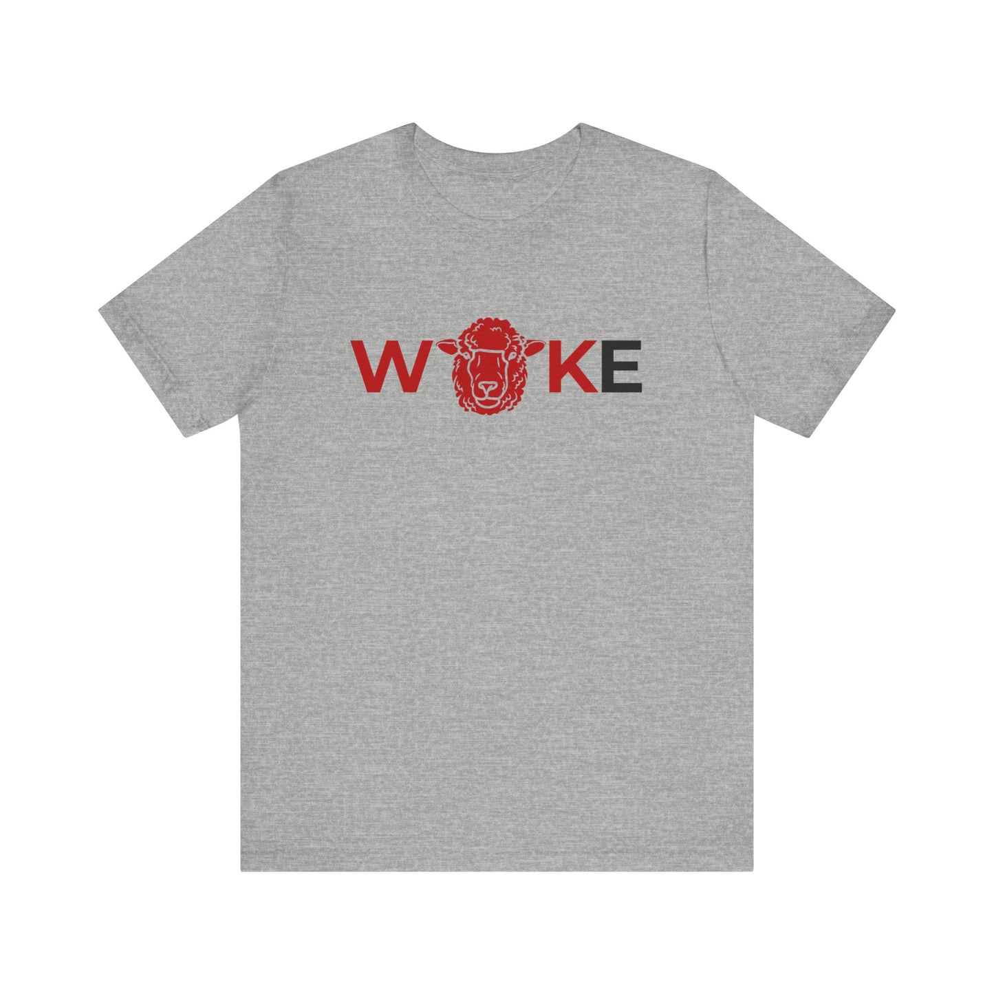 Woke Lion Unisex Tee, Empowerment Shirt, Casual Wear, Gift for Activists, Statement Clothing, Trendy Graphic Tee