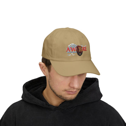 Awake Classic Dad Cap - Casual, Gift for Dads, Summer Accessory, Everyday Wear, Unique Hat