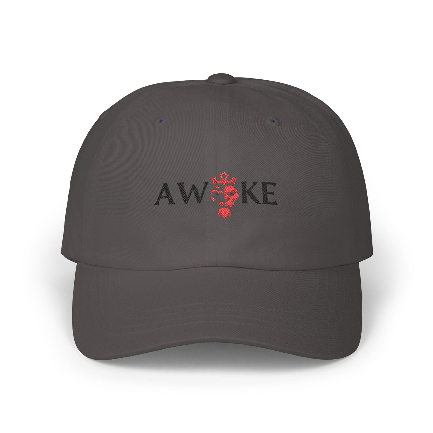 AWOKE Classic Dad Cap - White Hat for Casual Style, Father's Day Gift, Summer Accessory, Trendy Fashion Cap, Unisex Headwear