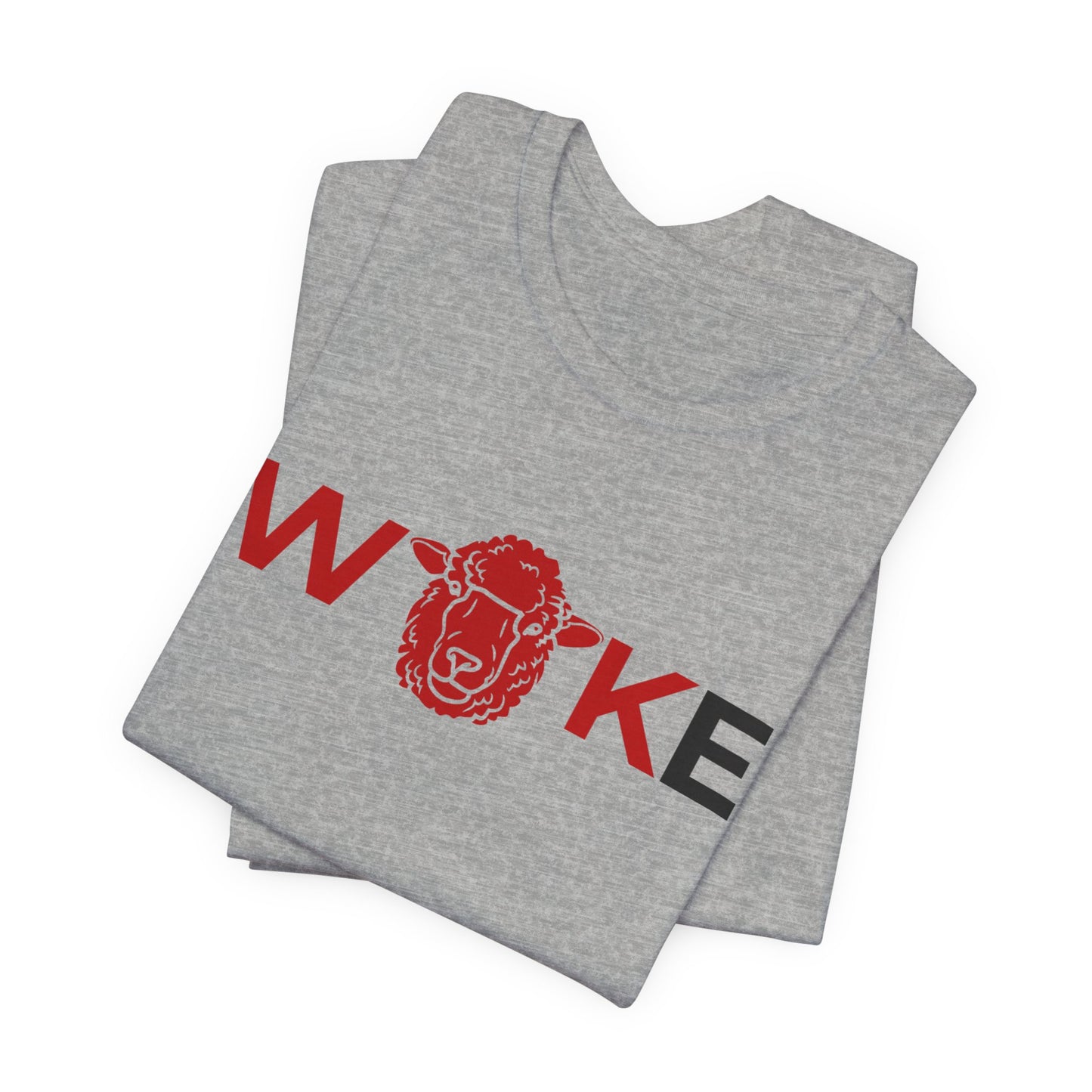 Woke Lion Unisex Tee, Empowerment Shirt, Casual Wear, Gift for Activists, Statement Clothing, Trendy Graphic Tee