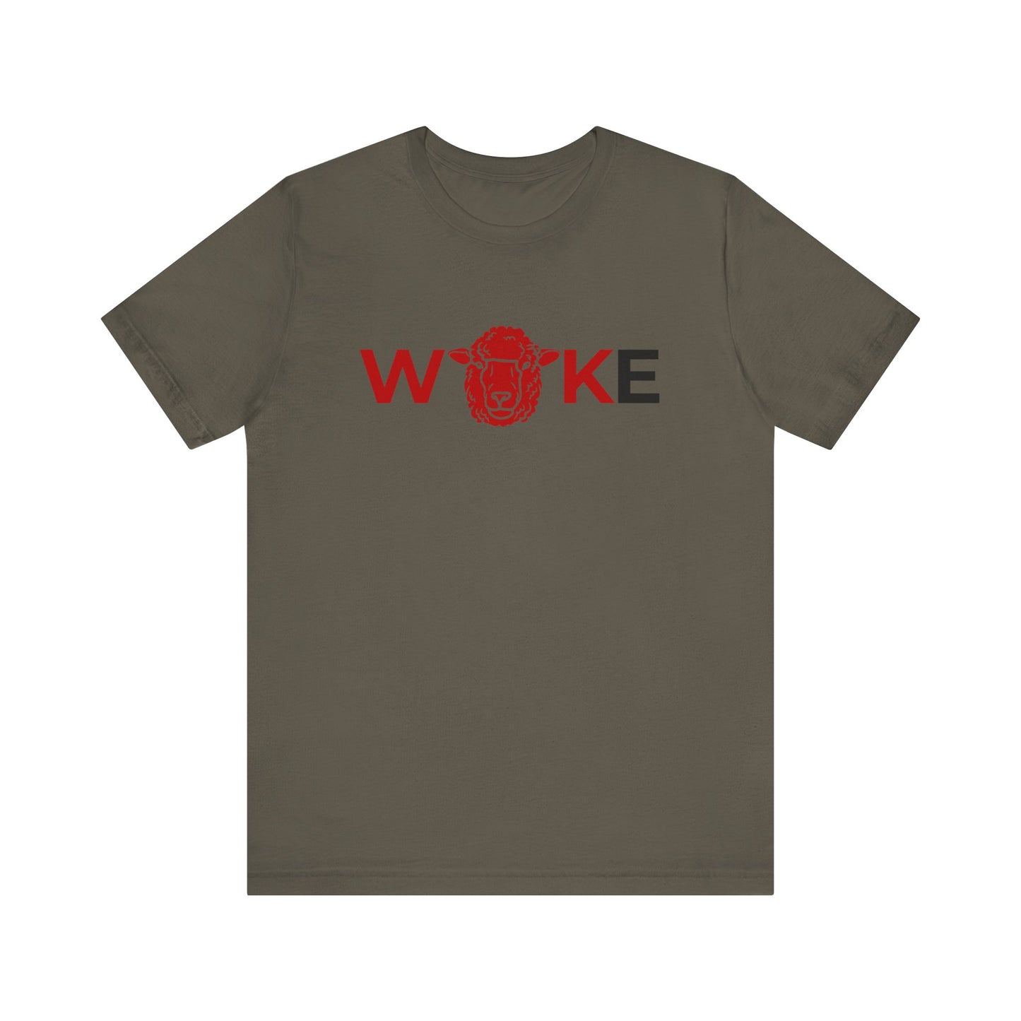 Woke Lion Unisex Tee, Empowerment Shirt, Casual Wear, Gift for Activists, Statement Clothing, Trendy Graphic Tee