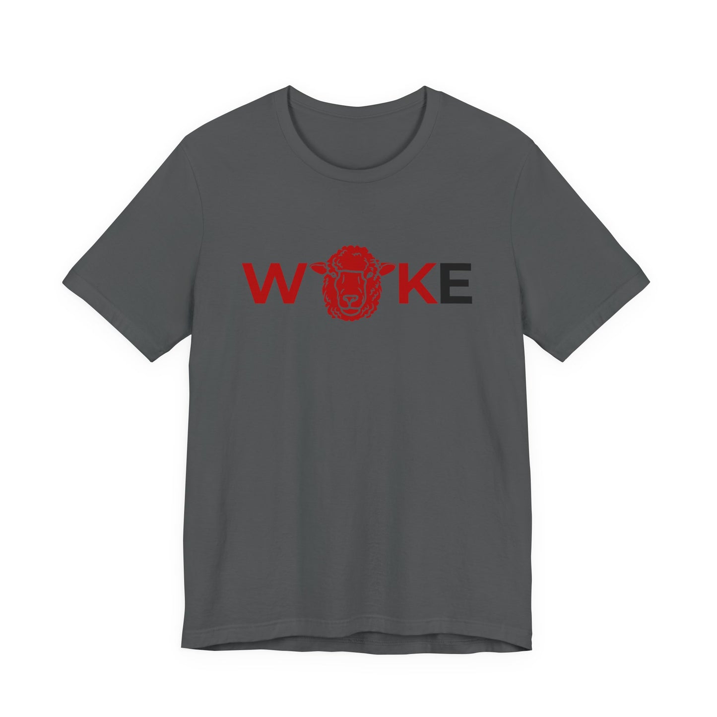 Woke Lion Unisex Tee, Empowerment Shirt, Casual Wear, Gift for Activists, Statement Clothing, Trendy Graphic Tee