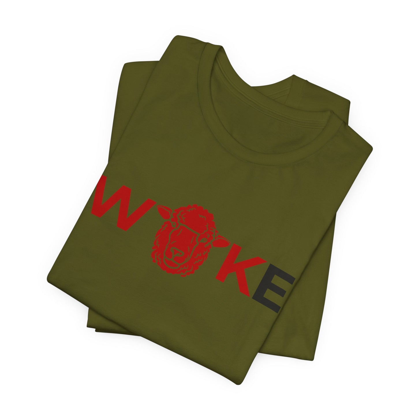 Woke Lion Unisex Tee, Empowerment Shirt, Casual Wear, Gift for Activists, Statement Clothing, Trendy Graphic Tee
