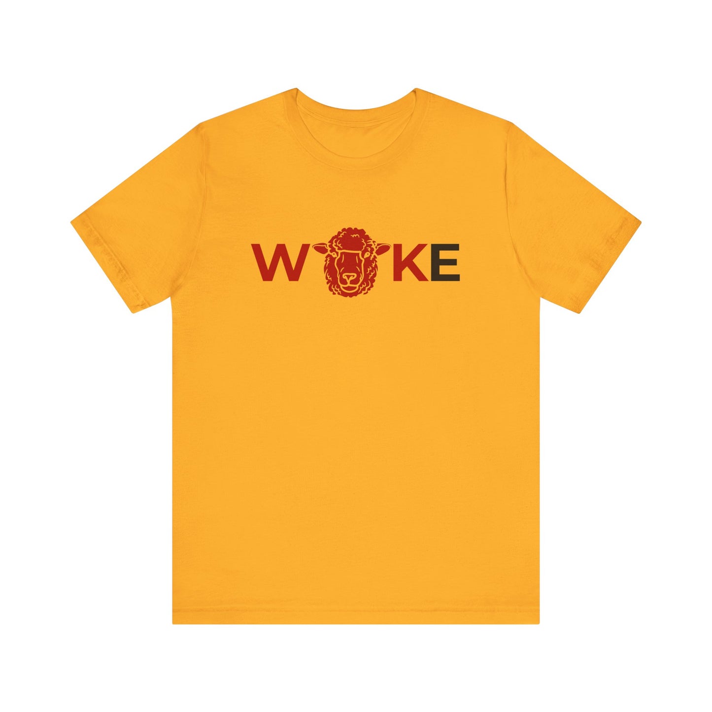 Woke Lion Unisex Tee, Empowerment Shirt, Casual Wear, Gift for Activists, Statement Clothing, Trendy Graphic Tee