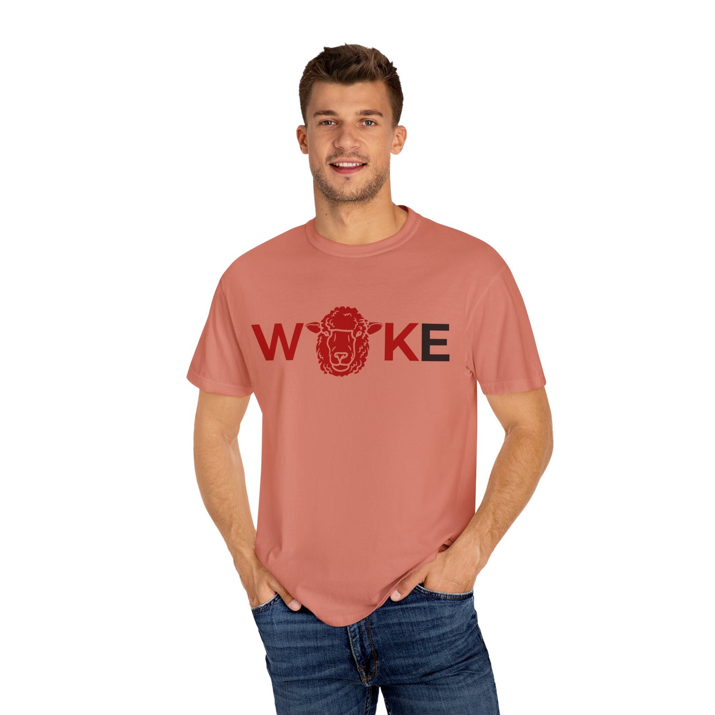 Woke Unisex Garment-Dyed T-Shirt, Casual Streetwear Tee, Gift for Activists, Trendy Graphic Shirt, Comfortable Everyday Wear, Unique [...]
