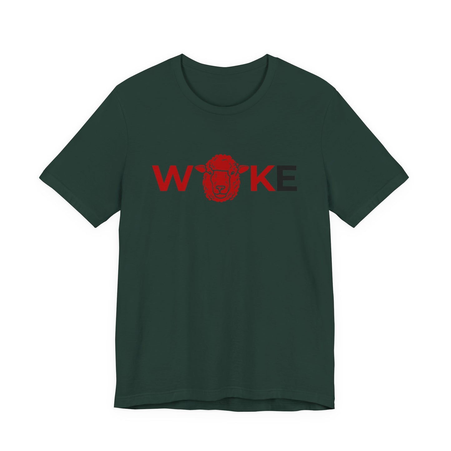 Woke Lion Unisex Tee, Empowerment Shirt, Casual Wear, Gift for Activists, Statement Clothing, Trendy Graphic Tee