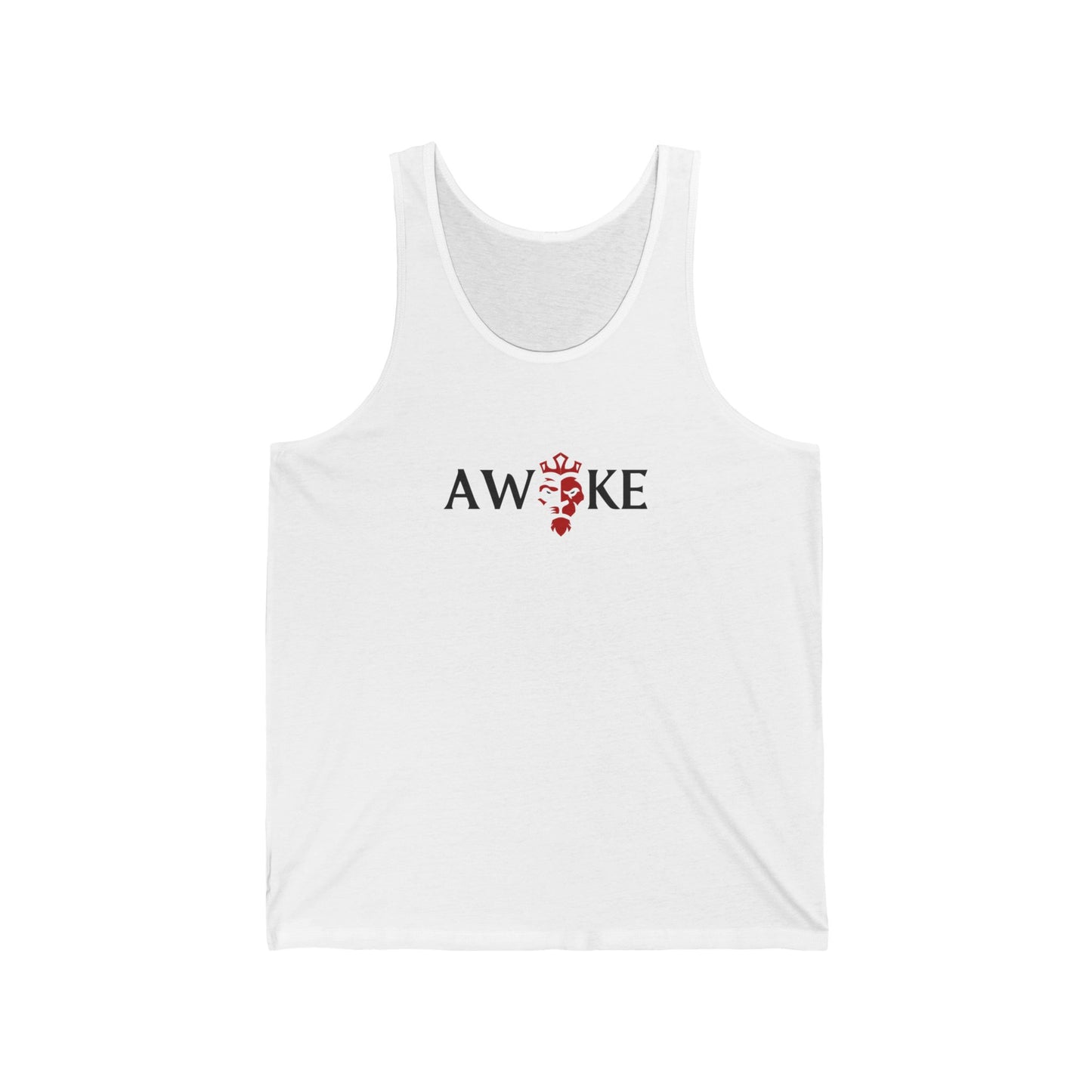 Awoke Unisex Jersey Tank - Casual Summer Style, Perfect for Festivals, Relaxed Wear, Gift for Dreamers, Motivational Apparel