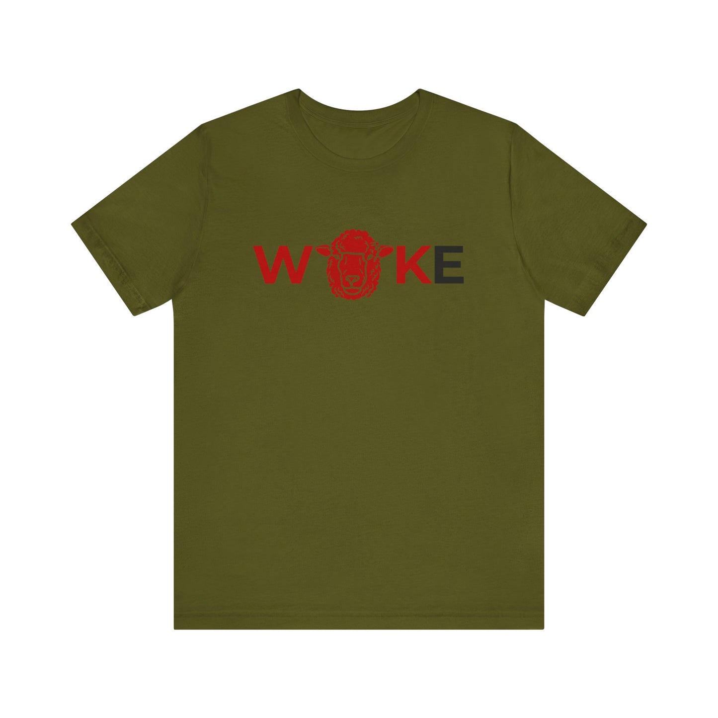 Woke Lion Unisex Tee, Empowerment Shirt, Casual Wear, Gift for Activists, Statement Clothing, Trendy Graphic Tee