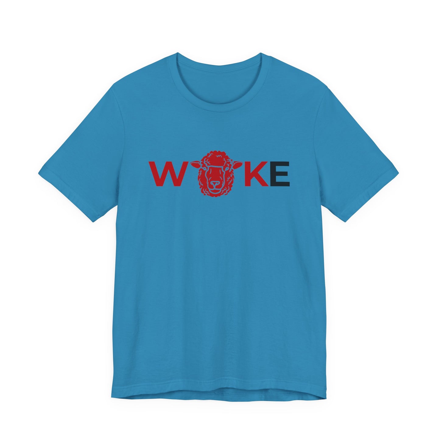 Woke Lion Unisex Tee, Empowerment Shirt, Casual Wear, Gift for Activists, Statement Clothing, Trendy Graphic Tee