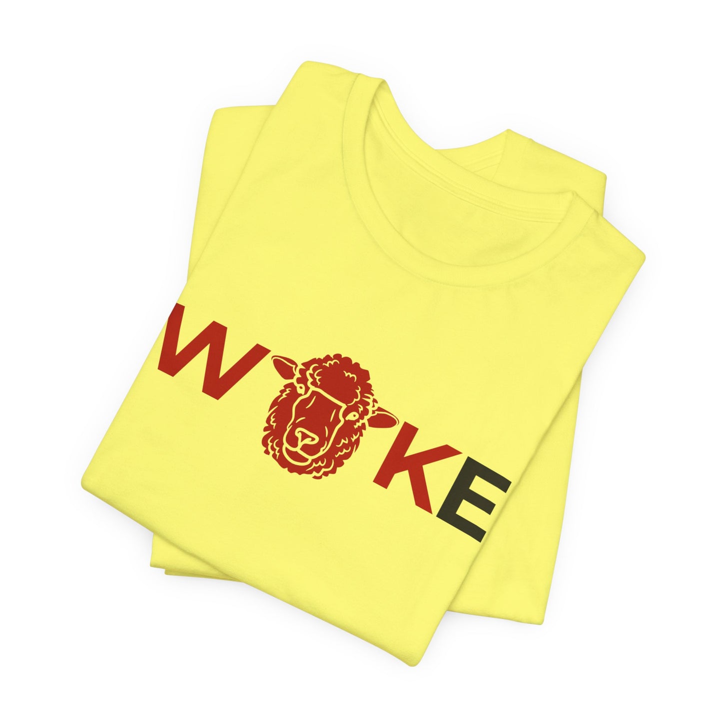 Woke Lion Unisex Tee, Empowerment Shirt, Casual Wear, Gift for Activists, Statement Clothing, Trendy Graphic Tee
