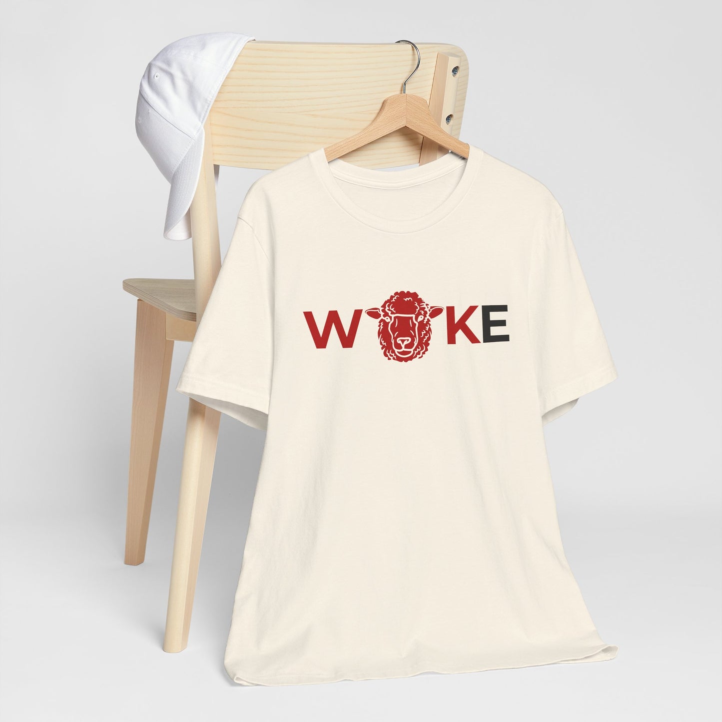 Woke Lion Unisex Tee, Empowerment Shirt, Casual Wear, Gift for Activists, Statement Clothing, Trendy Graphic Tee