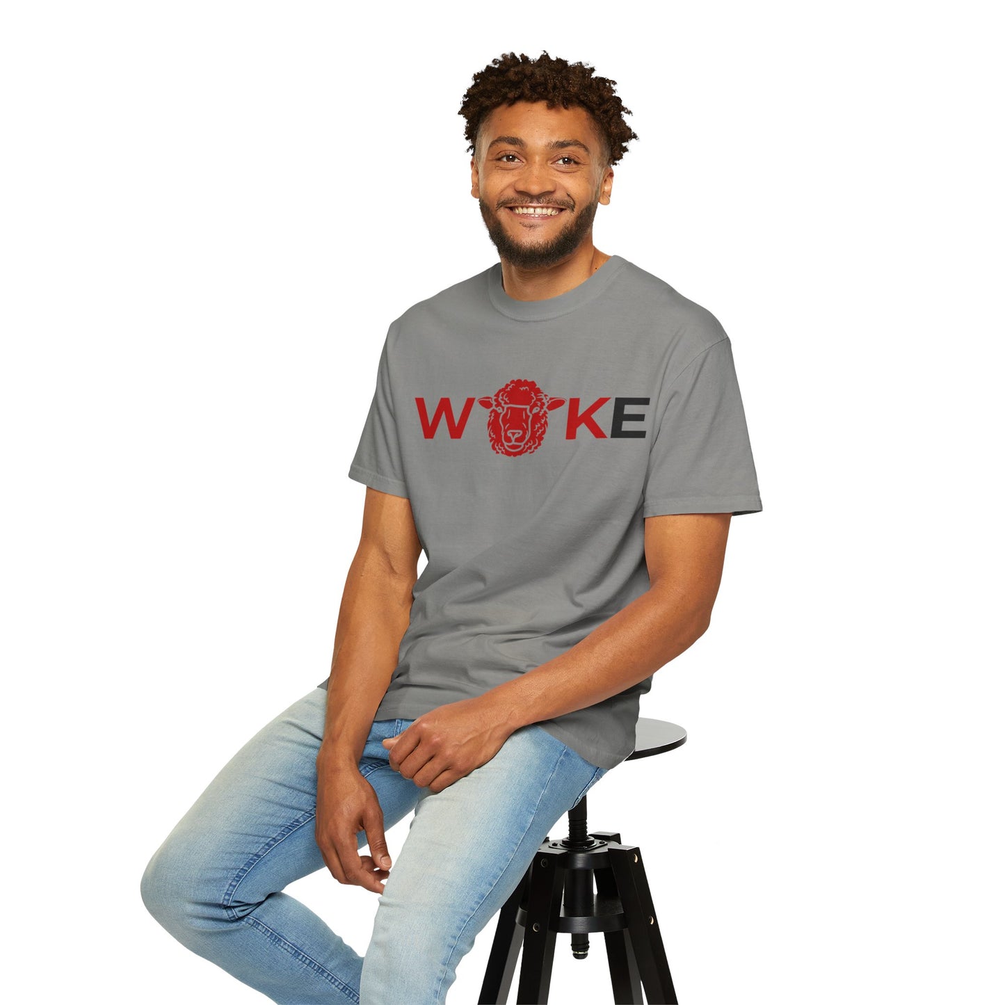 Woke Unisex Garment-Dyed T-Shirt, Casual Streetwear Tee, Gift for Activists, Trendy Graphic Shirt, Comfortable Everyday Wear, Unique [...]