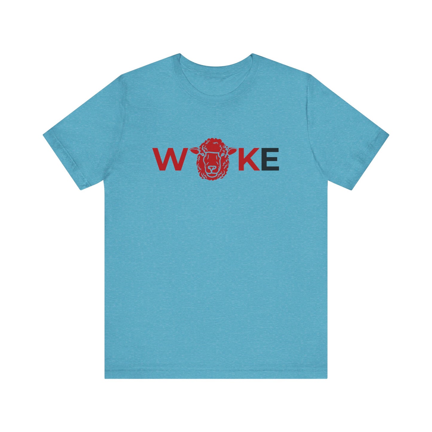 Woke Lion Unisex Tee, Empowerment Shirt, Casual Wear, Gift for Activists, Statement Clothing, Trendy Graphic Tee