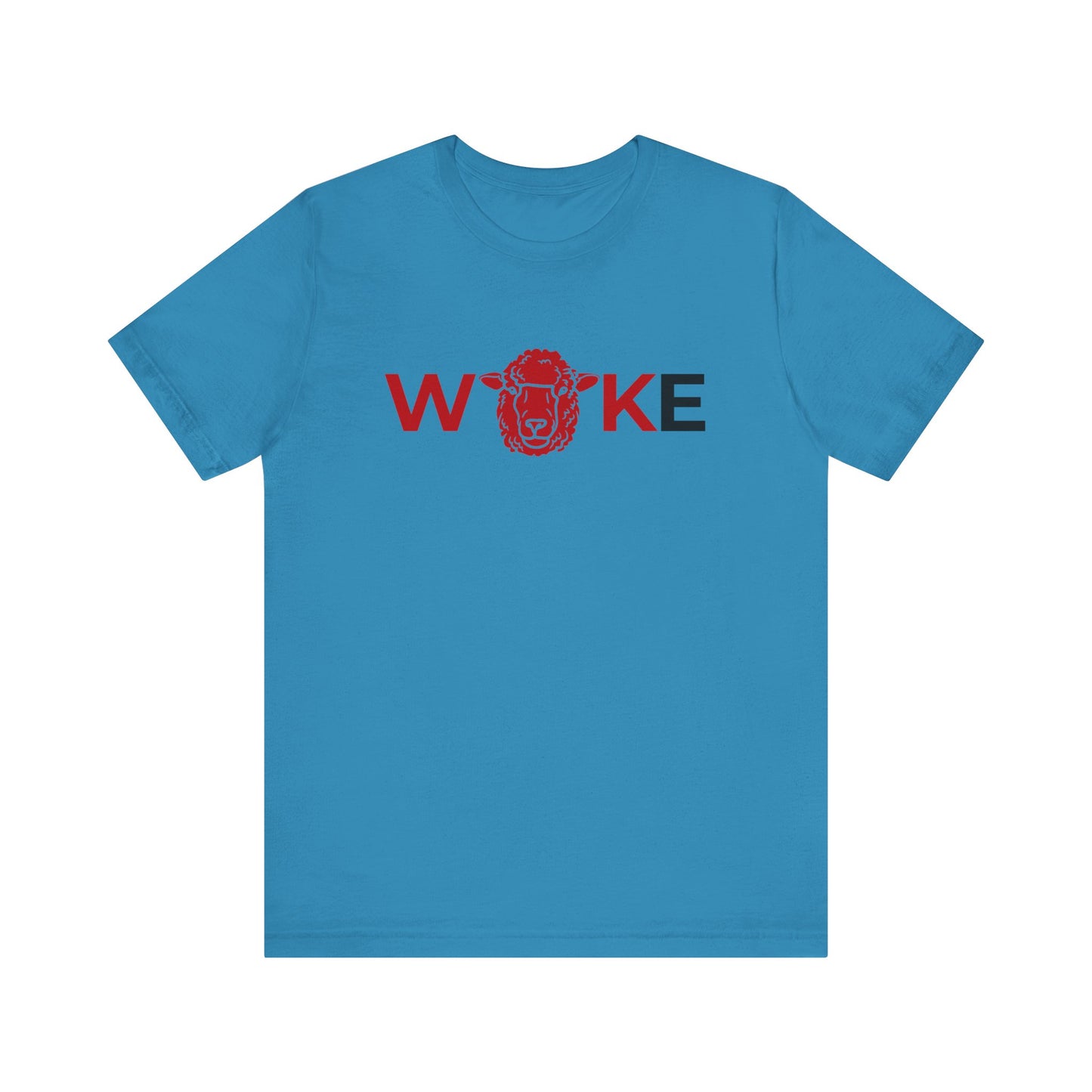 Woke Lion Unisex Tee, Empowerment Shirt, Casual Wear, Gift for Activists, Statement Clothing, Trendy Graphic Tee