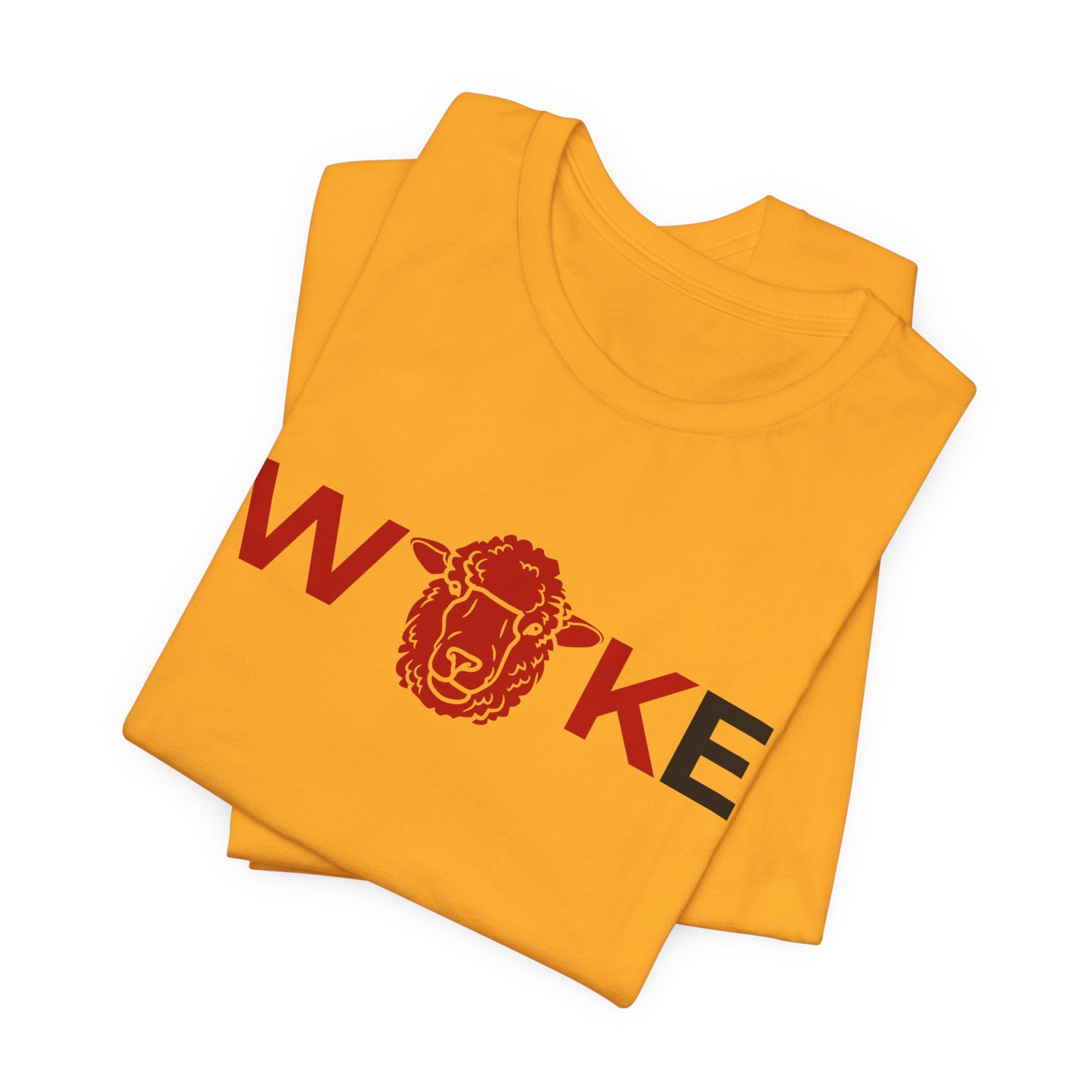 Woke Lion Unisex Tee, Empowerment Shirt, Casual Wear, Gift for Activists, Statement Clothing, Trendy Graphic Tee