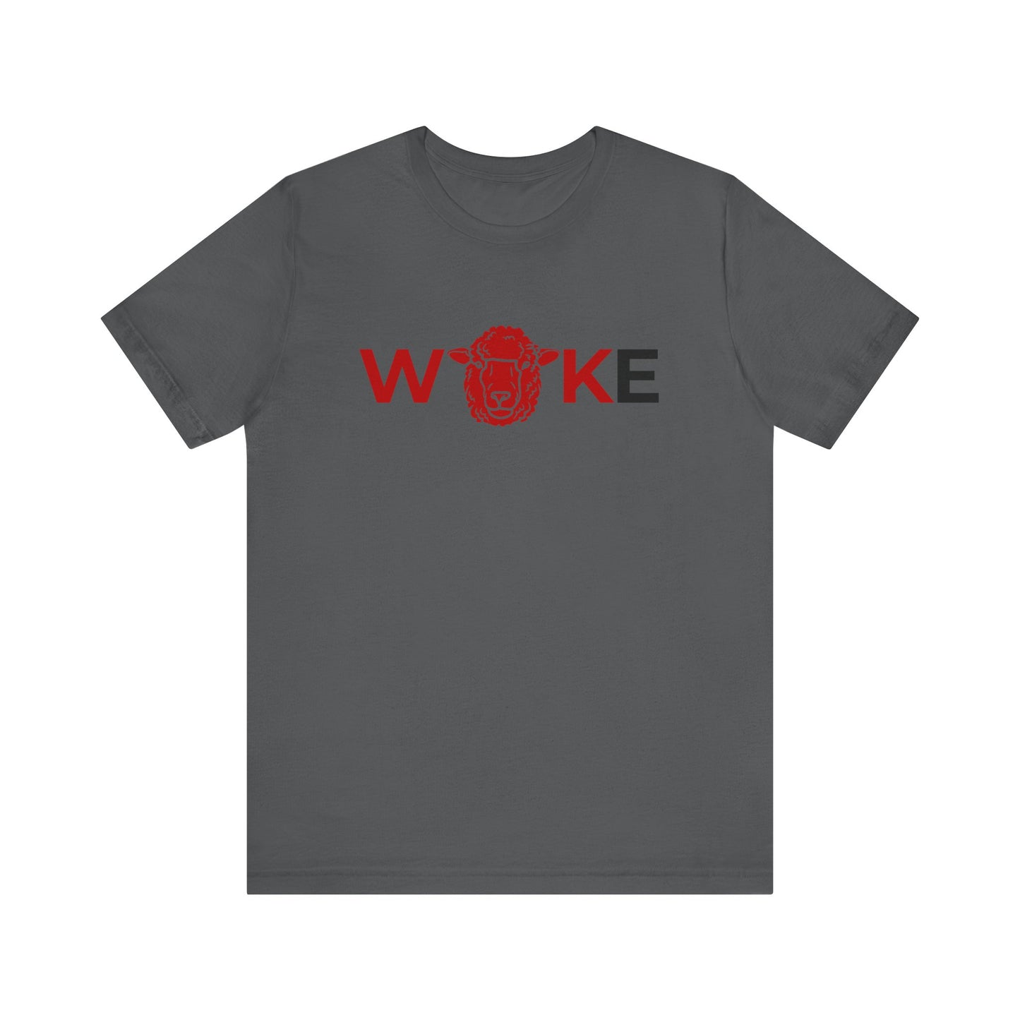Woke Lion Unisex Tee, Empowerment Shirt, Casual Wear, Gift for Activists, Statement Clothing, Trendy Graphic Tee