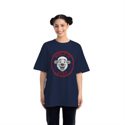 Woke Is Dead Short-Sleeve T-Shirt, Statement Tee, Casual Wear, Gift for Friends, Trendy Outfit, Humorous Shirt