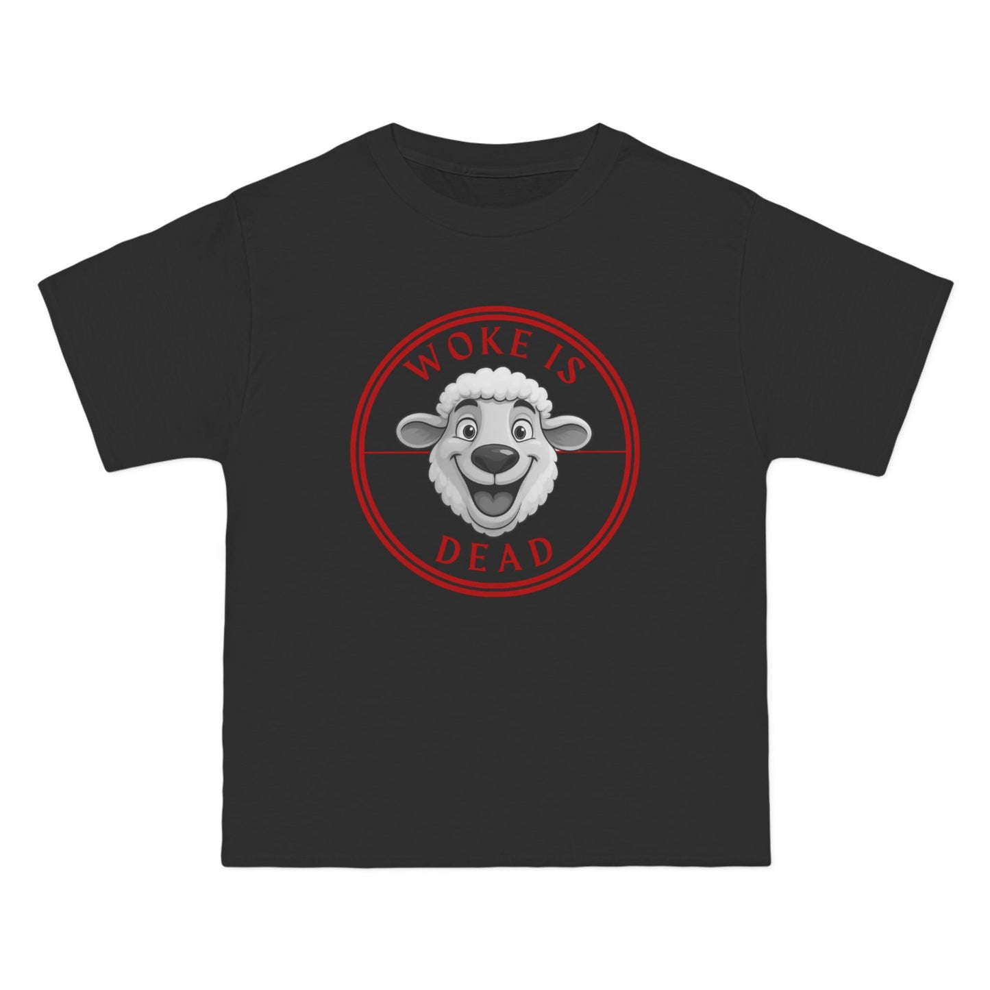 Woke Is Dead Short-Sleeve T-Shirt, Statement Tee, Casual Wear, Gift for Friends, Trendy Outfit, Humorous Shirt