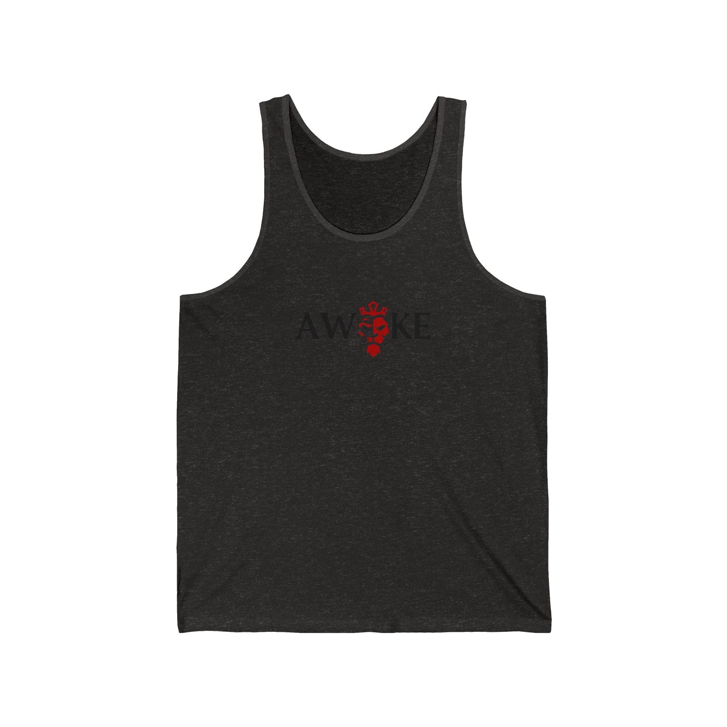 Awoke Unisex Jersey Tank - Casual Summer Style, Perfect for Festivals, Relaxed Wear, Gift for Dreamers, Motivational Apparel