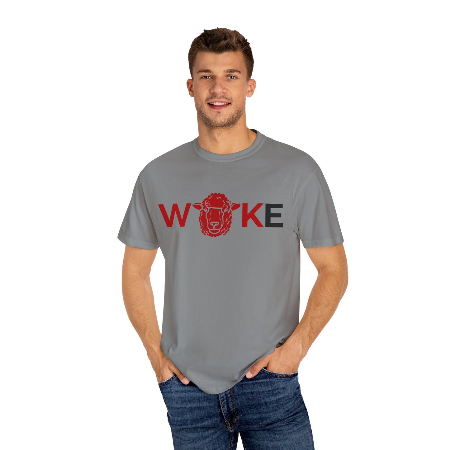 Woke Unisex Garment-Dyed T-Shirt, Casual Streetwear Tee, Gift for Activists, Trendy Graphic Shirt, Comfortable Everyday Wear, Unique [...]