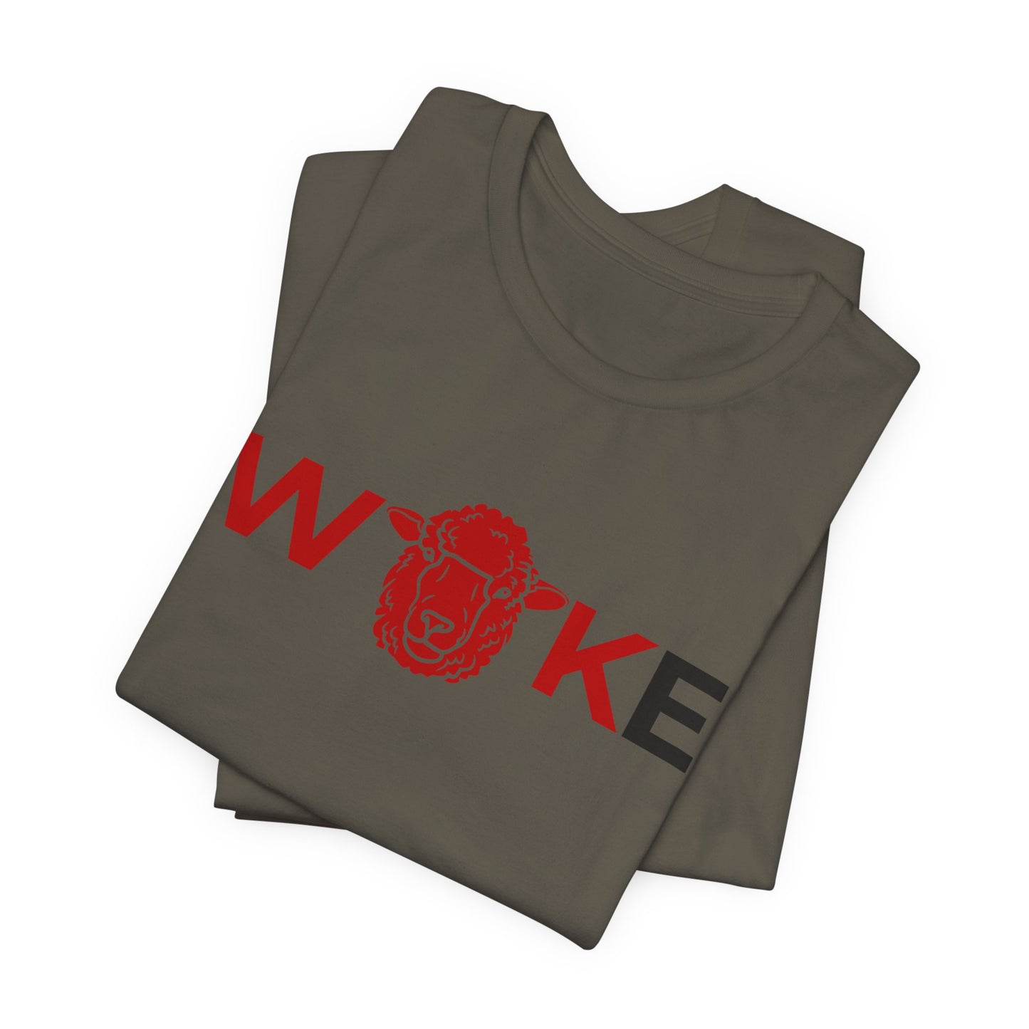 Woke Lion Unisex Tee, Empowerment Shirt, Casual Wear, Gift for Activists, Statement Clothing, Trendy Graphic Tee