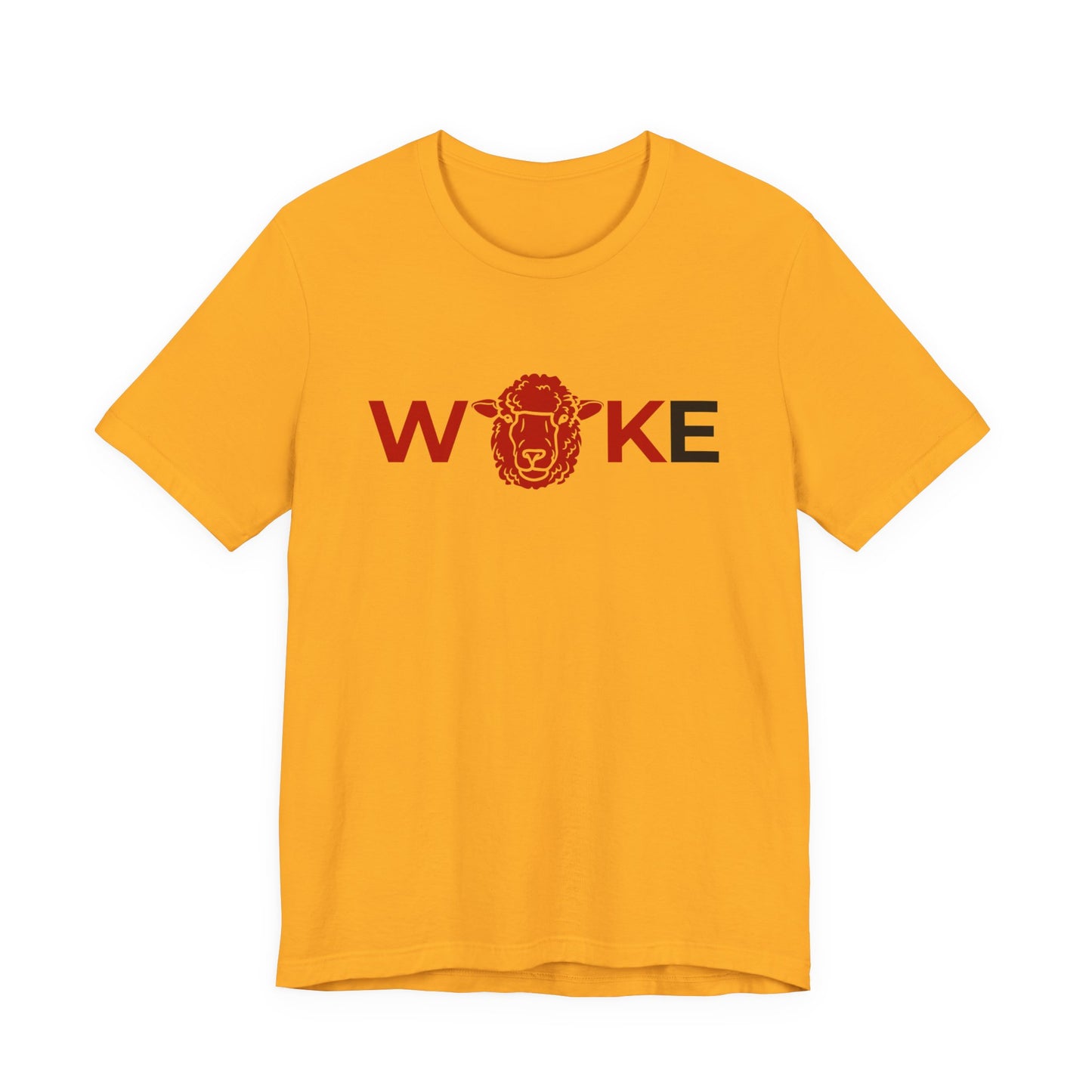 Woke Lion Unisex Tee, Empowerment Shirt, Casual Wear, Gift for Activists, Statement Clothing, Trendy Graphic Tee