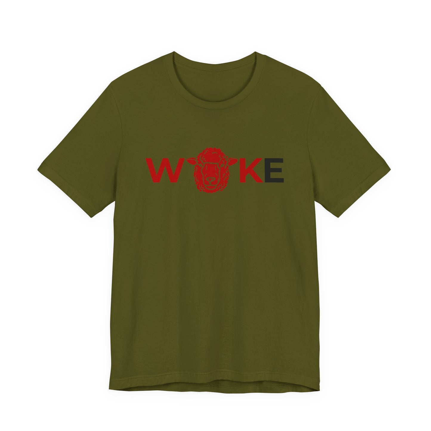 Woke Lion Unisex Tee, Empowerment Shirt, Casual Wear, Gift for Activists, Statement Clothing, Trendy Graphic Tee
