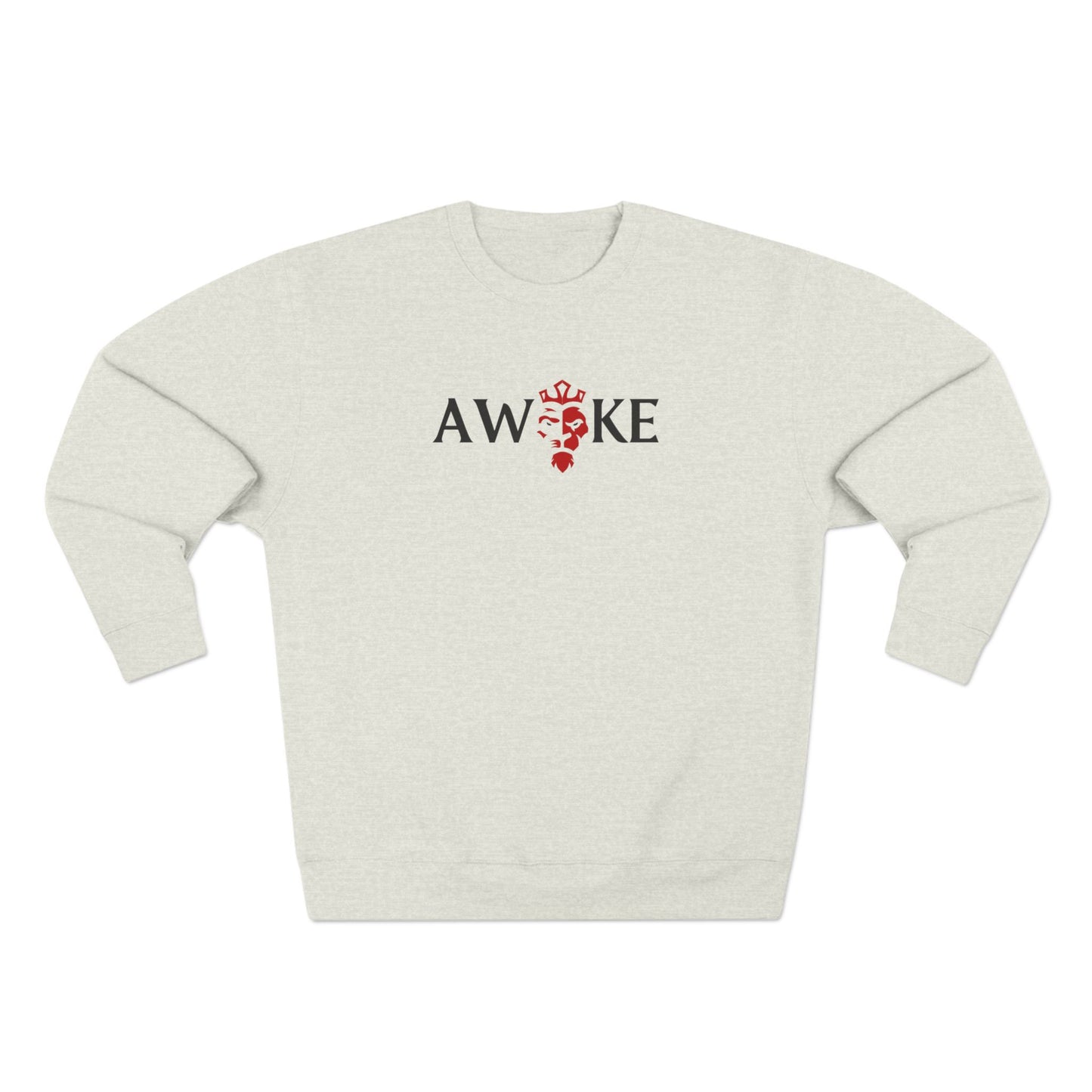 Awake Unisex Crewneck Sweatshirt - Cozy Gift, Casual Wear, Fall Style, Motivational Gift, Relaxed Fit
