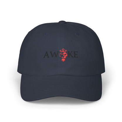 AWOKE Classic Dad Cap - White Hat for Casual Style, Father's Day Gift, Summer Accessory, Trendy Fashion Cap, Unisex Headwear