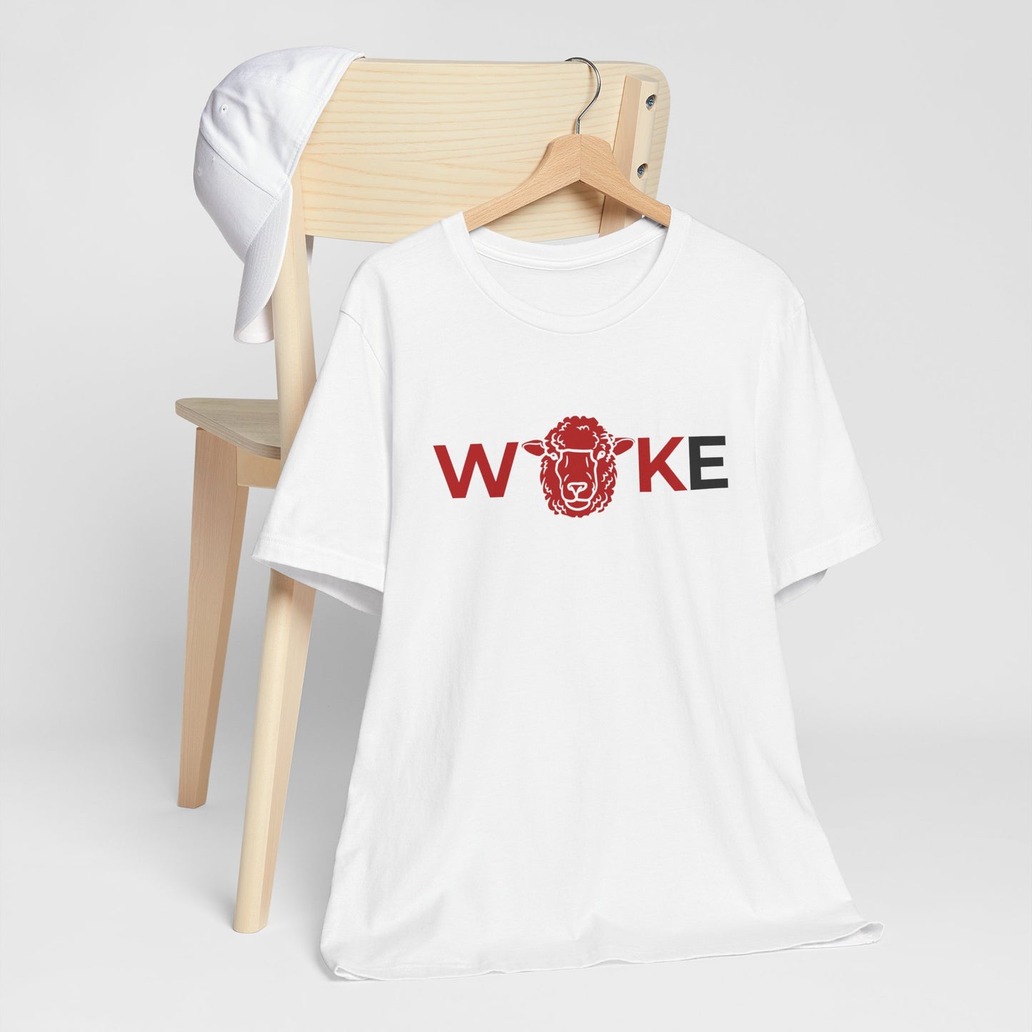 Woke Lion Unisex Tee, Empowerment Shirt, Casual Wear, Gift for Activists, Statement Clothing, Trendy Graphic Tee