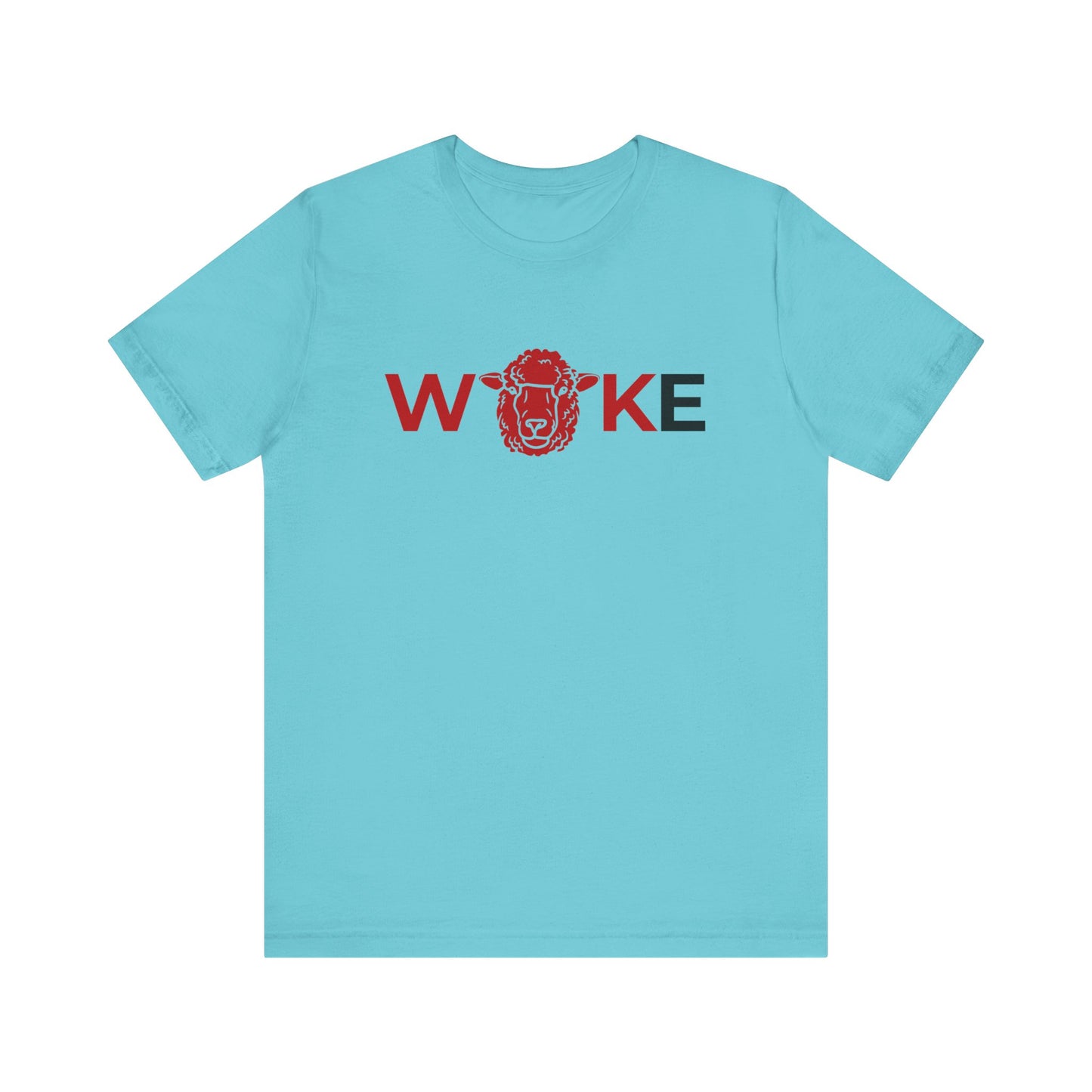 Woke Lion Unisex Tee, Empowerment Shirt, Casual Wear, Gift for Activists, Statement Clothing, Trendy Graphic Tee