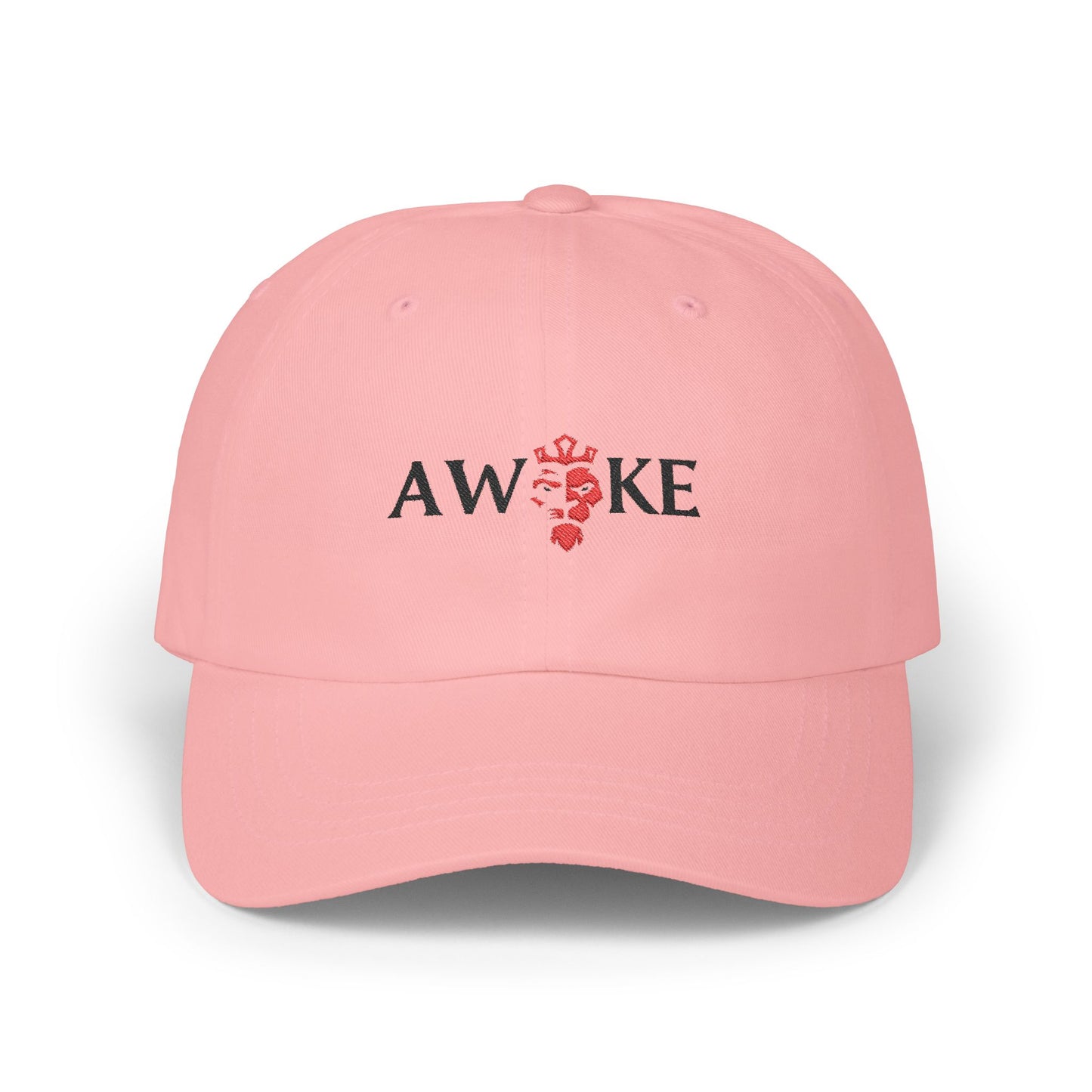 AWOKE Classic Dad Cap - White Hat for Casual Style, Father's Day Gift, Summer Accessory, Trendy Fashion Cap, Unisex Headwear