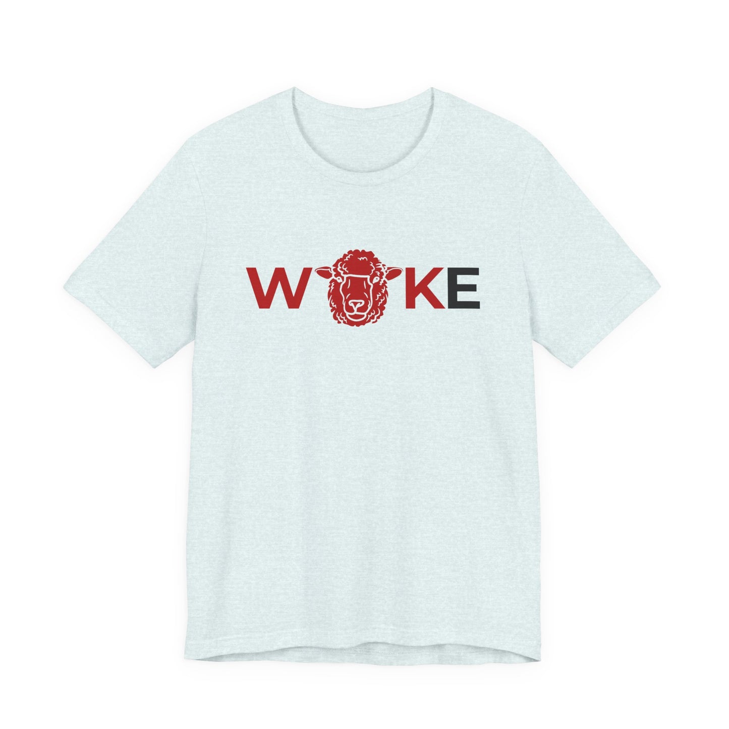 Woke Lion Unisex Tee, Empowerment Shirt, Casual Wear, Gift for Activists, Statement Clothing, Trendy Graphic Tee