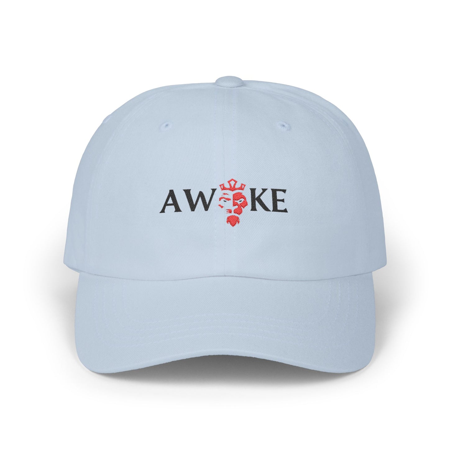 AWOKE Classic Dad Cap - White Hat for Casual Style, Father's Day Gift, Summer Accessory, Trendy Fashion Cap, Unisex Headwear