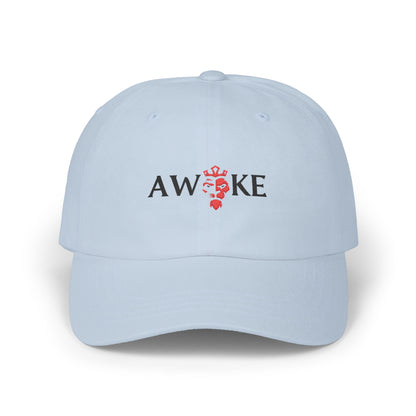 AWOKE Classic Dad Cap - White Hat for Casual Style, Father's Day Gift, Summer Accessory, Trendy Fashion Cap, Unisex Headwear