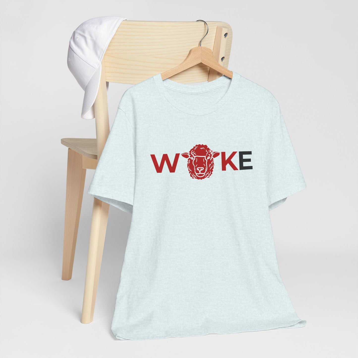 Woke Lion Unisex Tee, Empowerment Shirt, Casual Wear, Gift for Activists, Statement Clothing, Trendy Graphic Tee