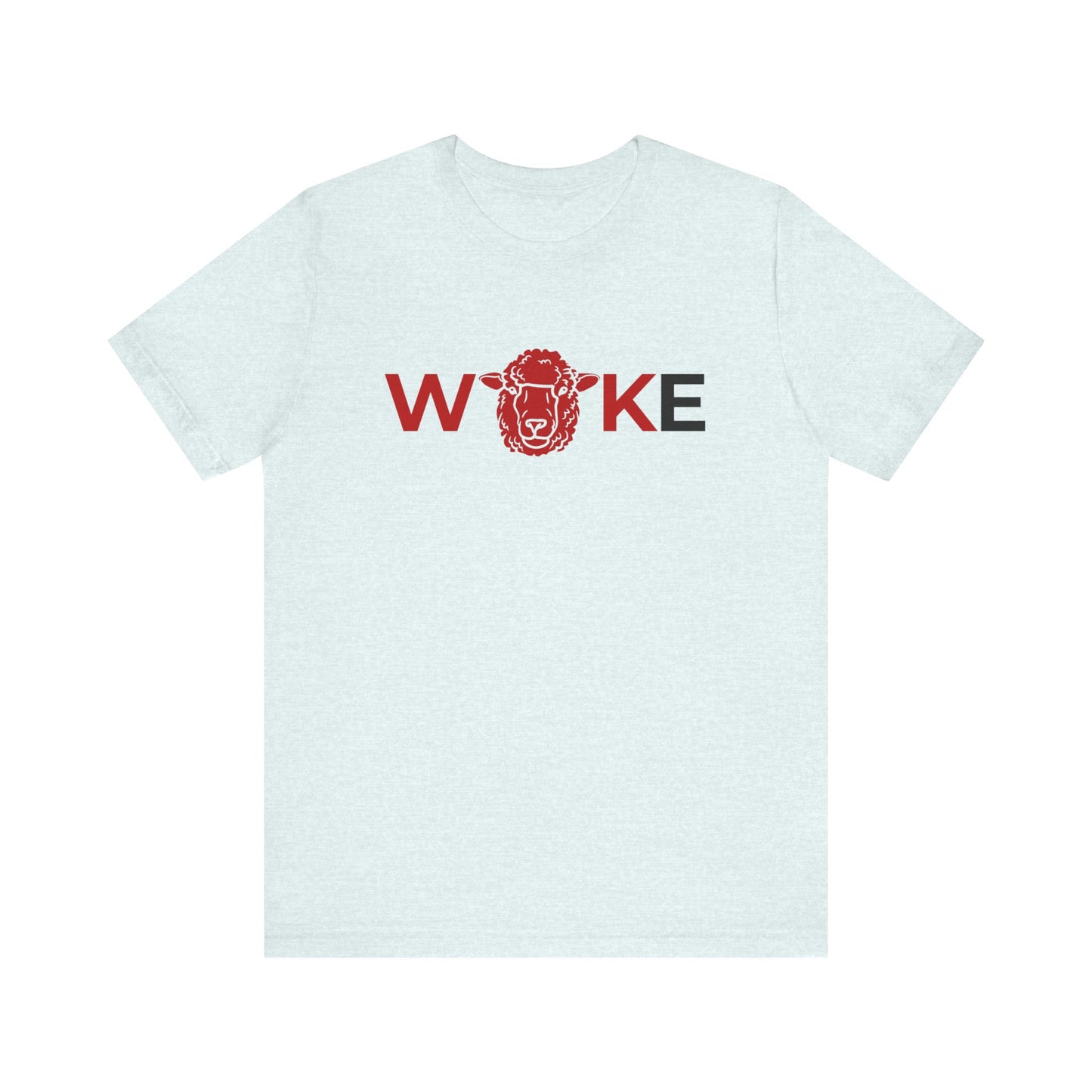 Woke Lion Unisex Tee, Empowerment Shirt, Casual Wear, Gift for Activists, Statement Clothing, Trendy Graphic Tee