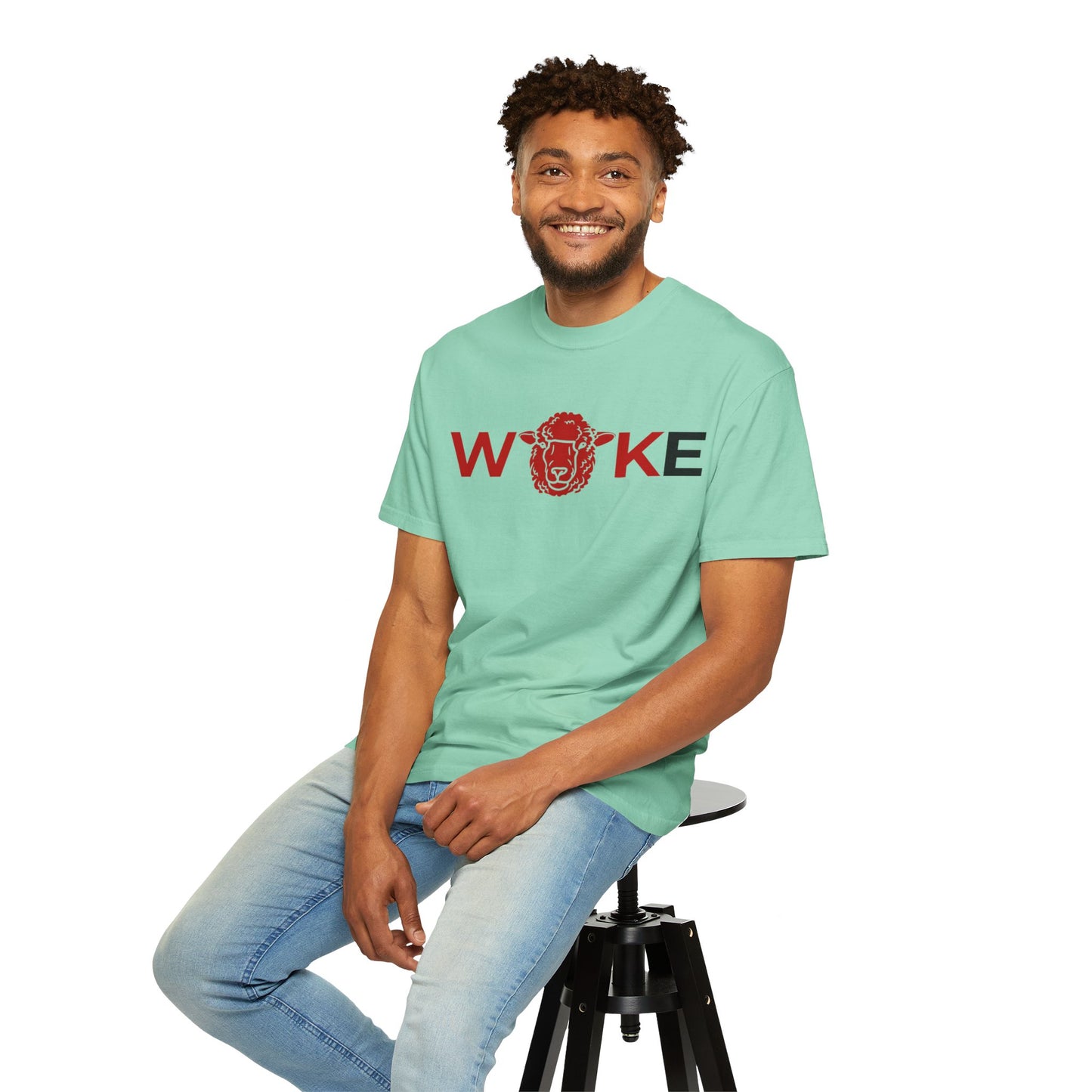 Woke Unisex Garment-Dyed T-Shirt, Casual Streetwear Tee, Gift for Activists, Trendy Graphic Shirt, Comfortable Everyday Wear, Unique [...]