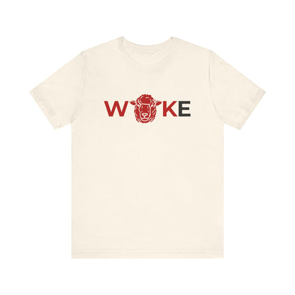 Woke Lion Unisex Tee, Empowerment Shirt, Casual Wear, Gift for Activists, Statement Clothing, Trendy Graphic Tee