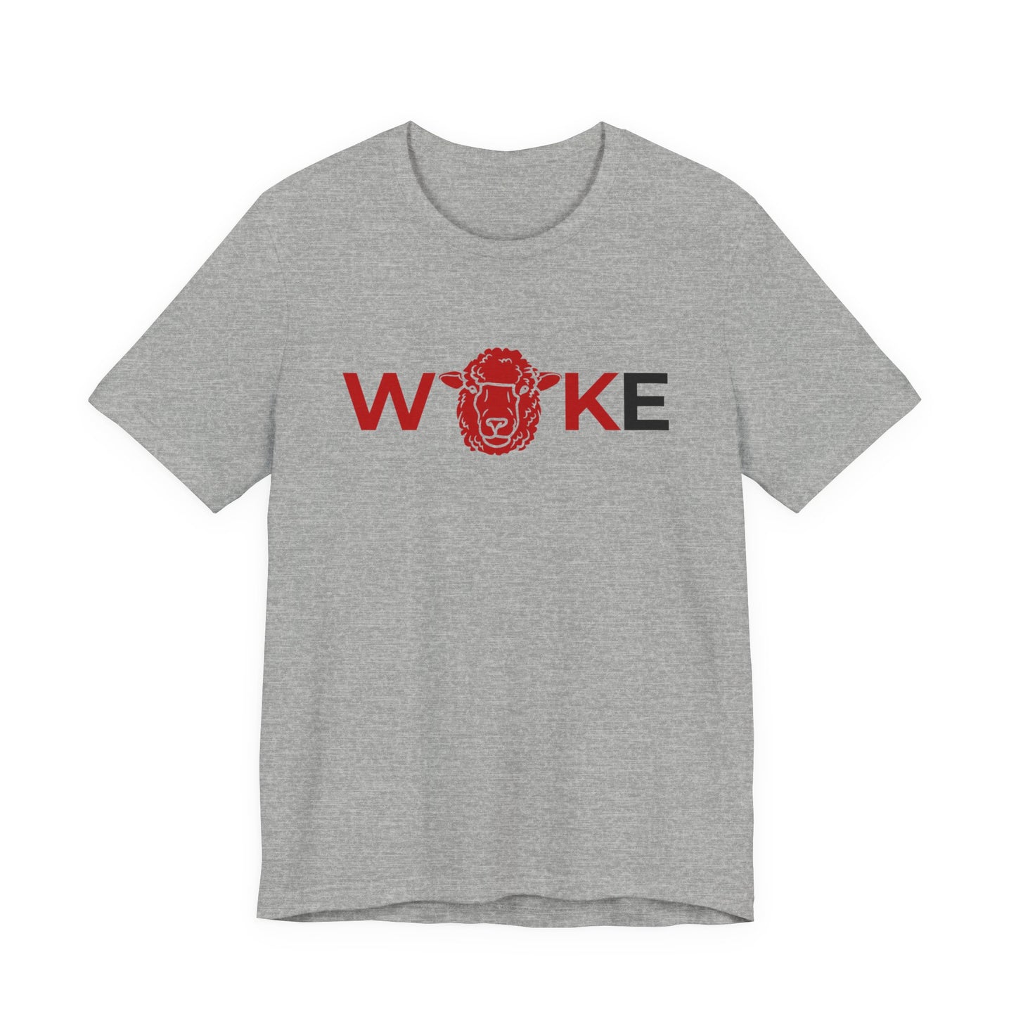 Woke Lion Unisex Tee, Empowerment Shirt, Casual Wear, Gift for Activists, Statement Clothing, Trendy Graphic Tee
