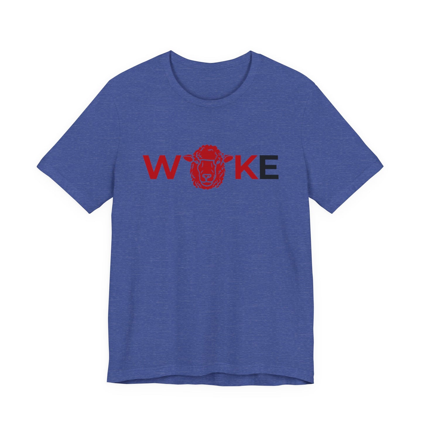 Woke Lion Unisex Tee, Empowerment Shirt, Casual Wear, Gift for Activists, Statement Clothing, Trendy Graphic Tee