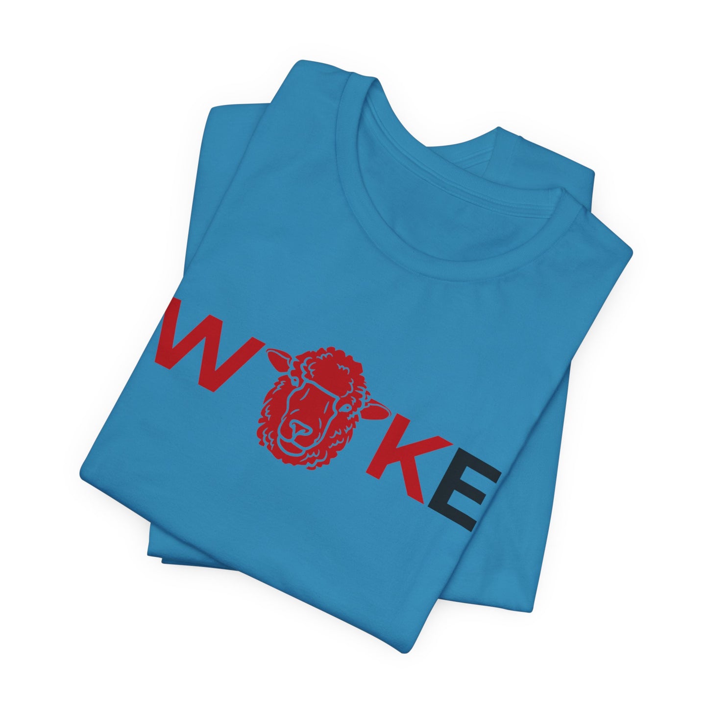Woke Lion Unisex Tee, Empowerment Shirt, Casual Wear, Gift for Activists, Statement Clothing, Trendy Graphic Tee